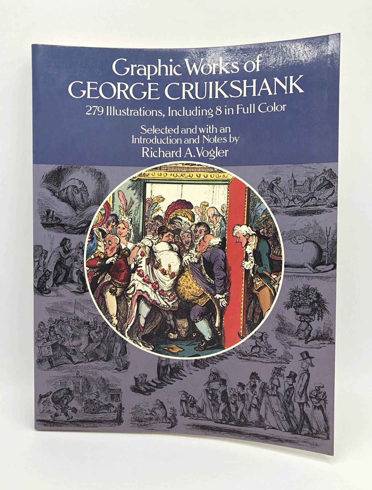 Graphic Works of George Cruikshank 279 Illus. 1979 Dover Art History Vogler