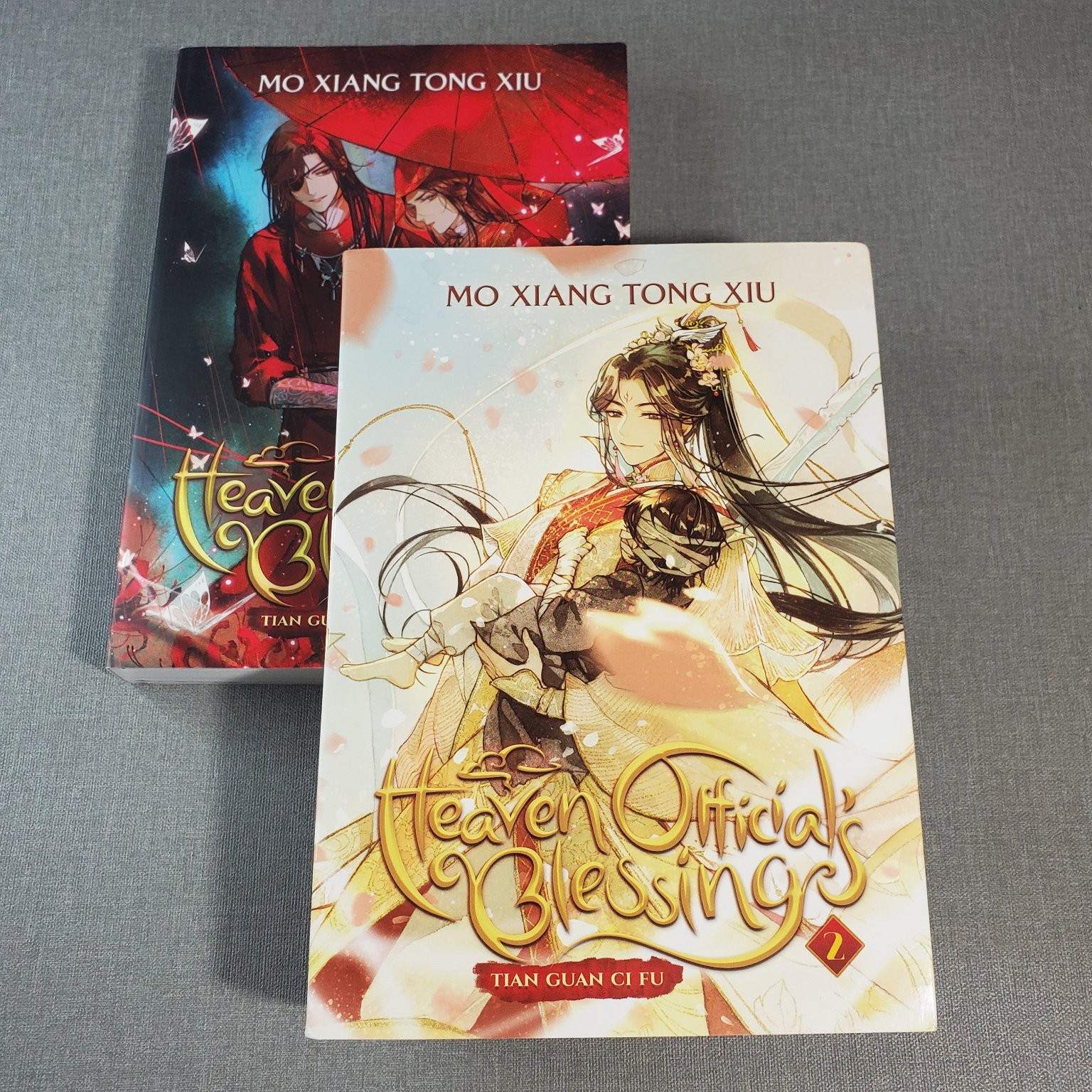 Heaven Official’s Blessing Vols 1 & 2 Mo Xiang Tong Xiu 2021 First Print Seven