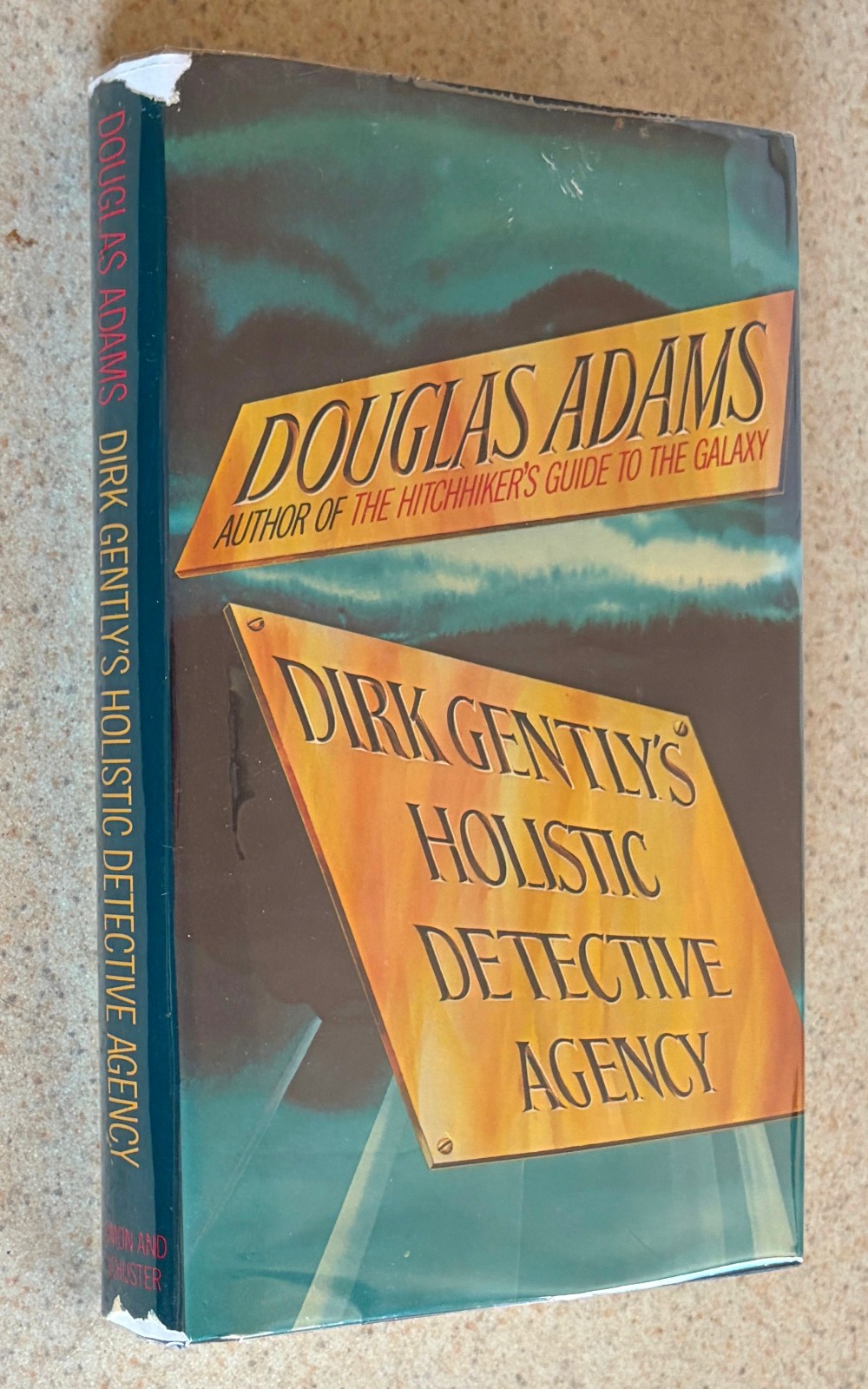 Douglas ADAMS — Dirk Gently’s Holistic Detective Agency — 1987 SIGNED 1st Ed