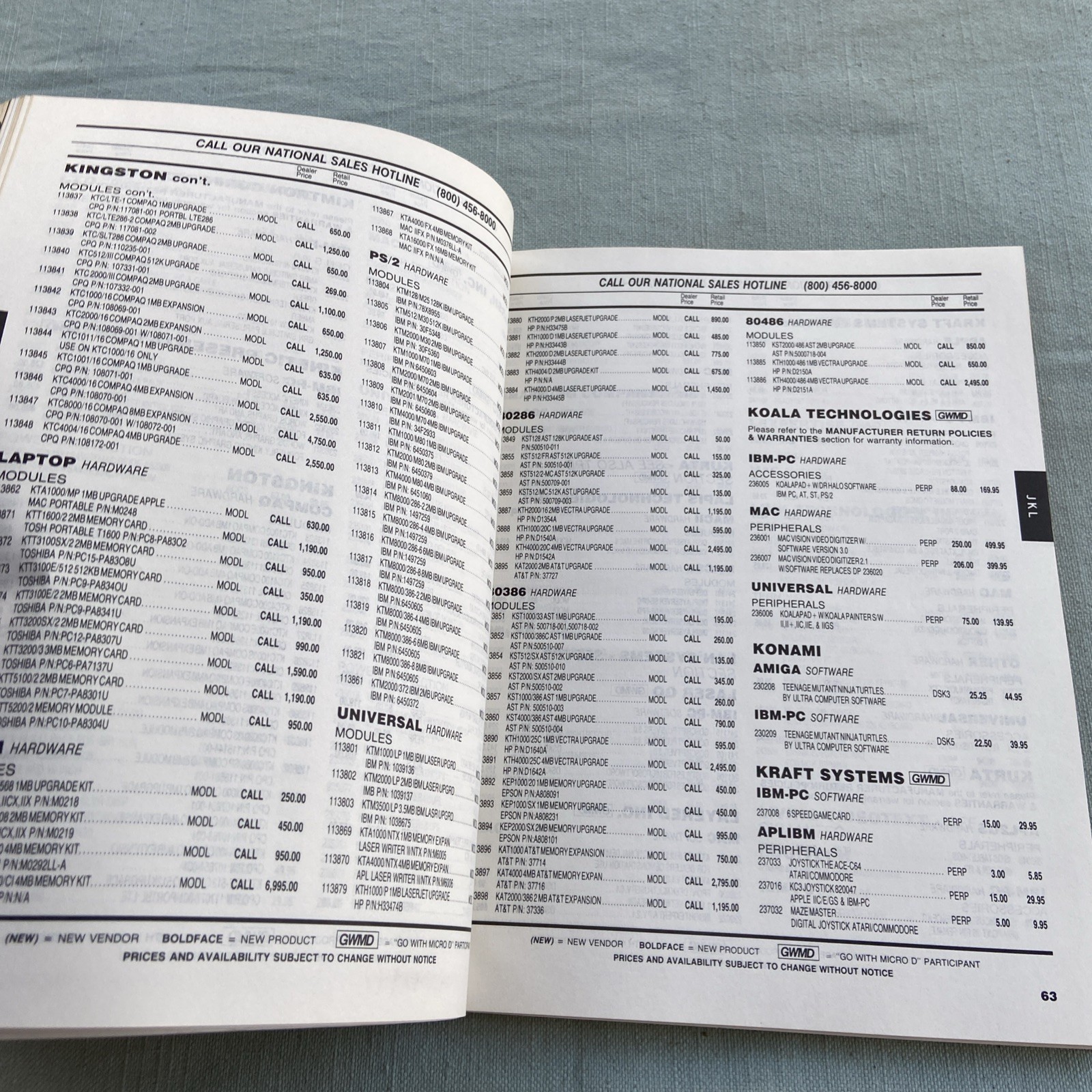 Ingram Micro Comprehensive Hardware & Software Catalog 1990 93 Computer Magazine