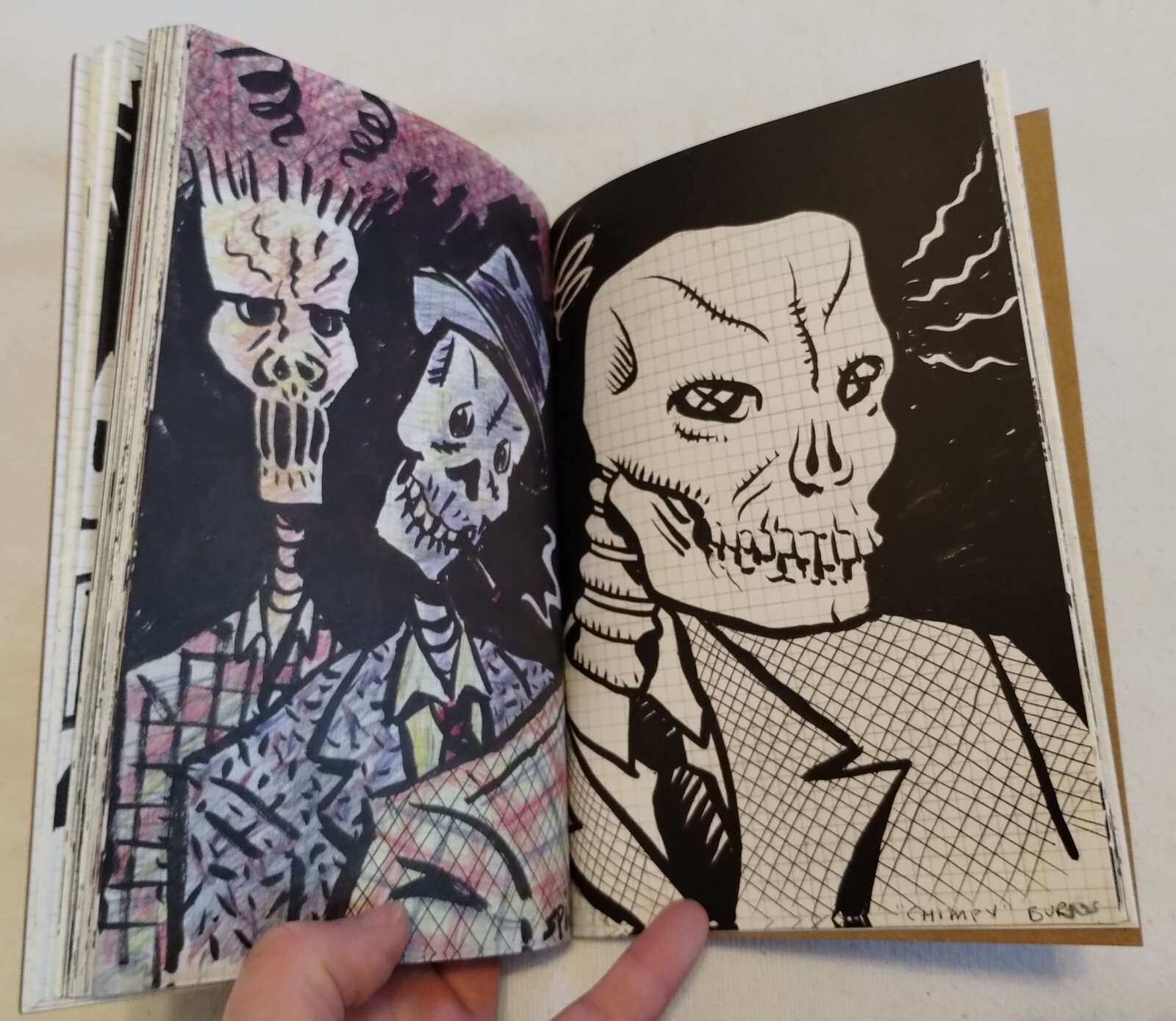 BE A NOSE! 1983 Sketchbook Art Spiegelman