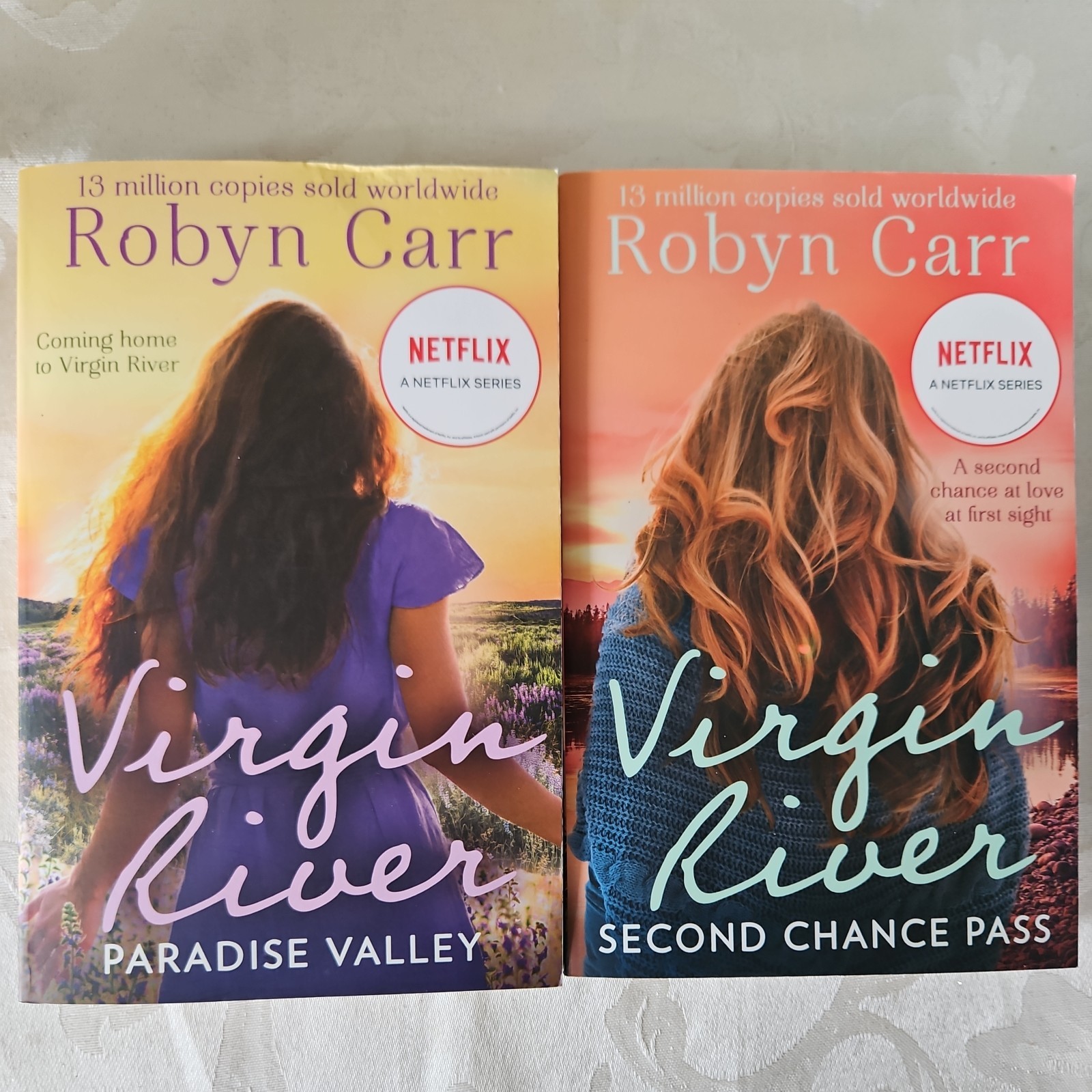 Lot 10~Robyn Carr~Virgin River Book Series~Trade Size Softcovers