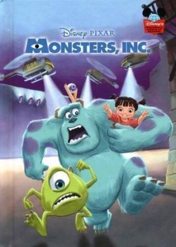 Monsters, Inc (Disneys Wonderful World of Reading) – Hardcover – VERY GOOD