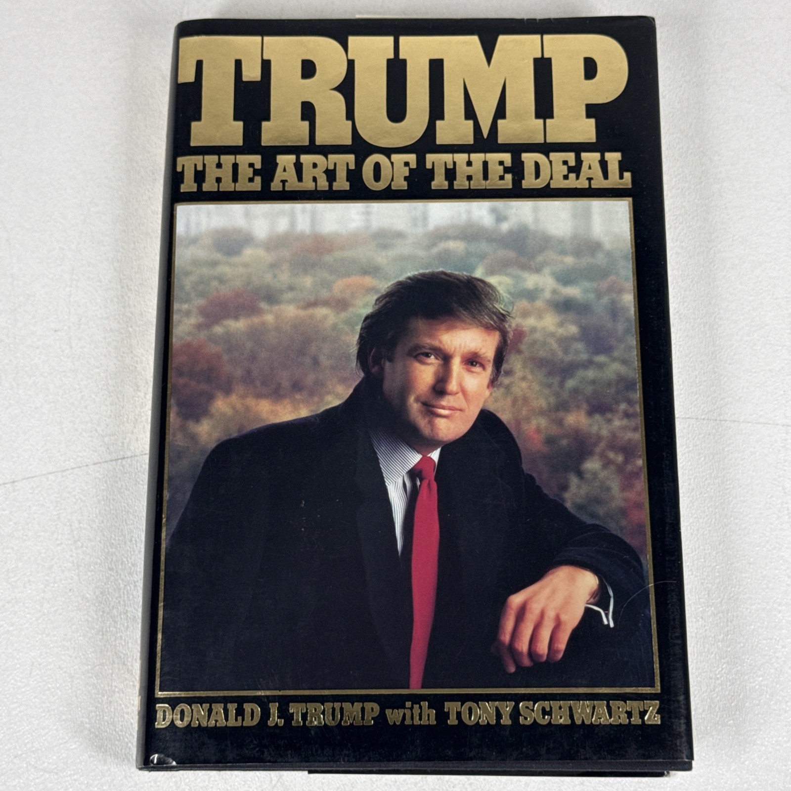 Trump The Art of the Deal Donald J Trump Tony Schwartz Hardcover DJ