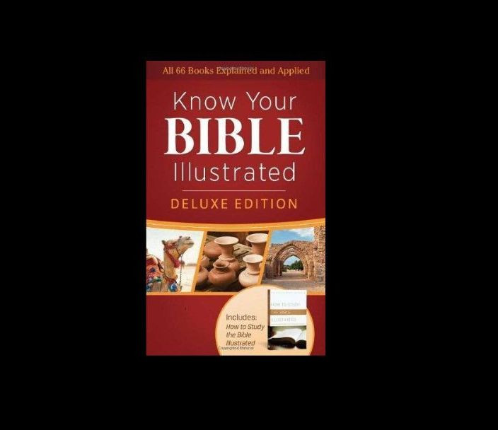 KNOW YOUR BIBLE All Books Explained Illustrated Deluxe Paul Kent FREE SHIPPING