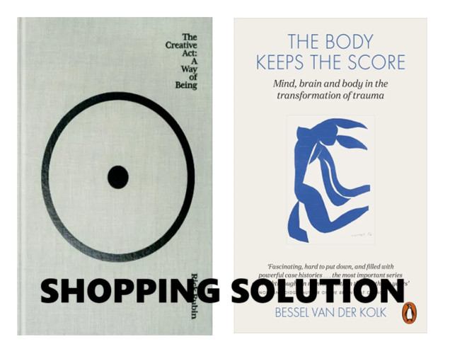 The Creative Act and The Body Keeps the Score Set of 2 Books New Stock Fast Ship