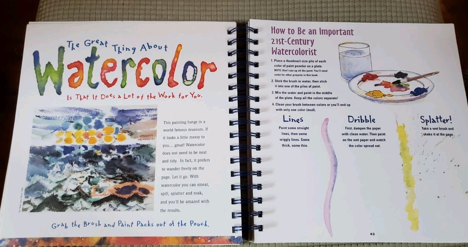 A Book of Artrageous Projects (A Klutz Book) Hardcover NEW