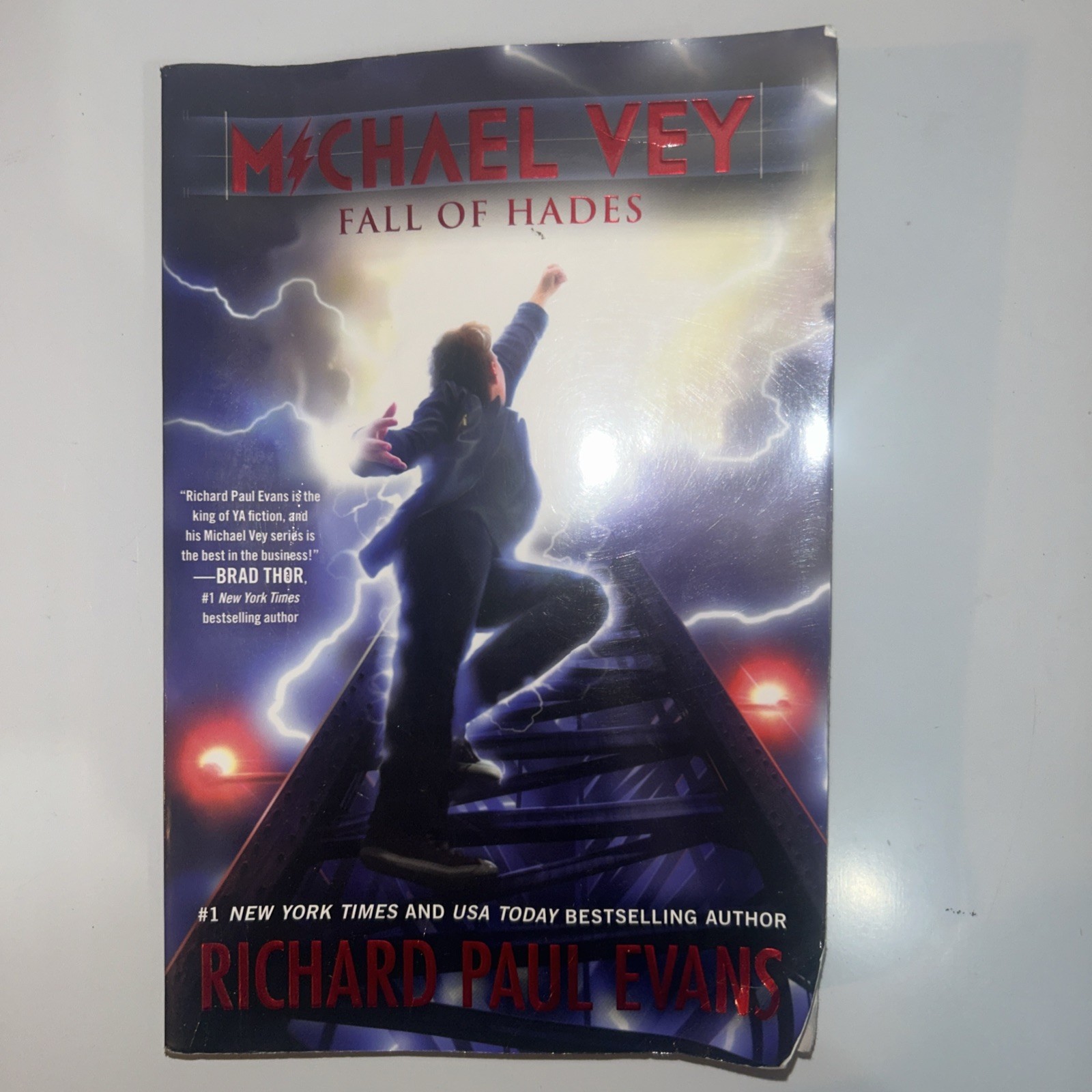 Michael Vey 6 : Fall of Hades by Richard Paul Evans (2017, Trade Paperback)