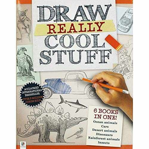 Draw Really Cool Stuff: Flexi-bound – Paperback, by Unknown Author – Very Good