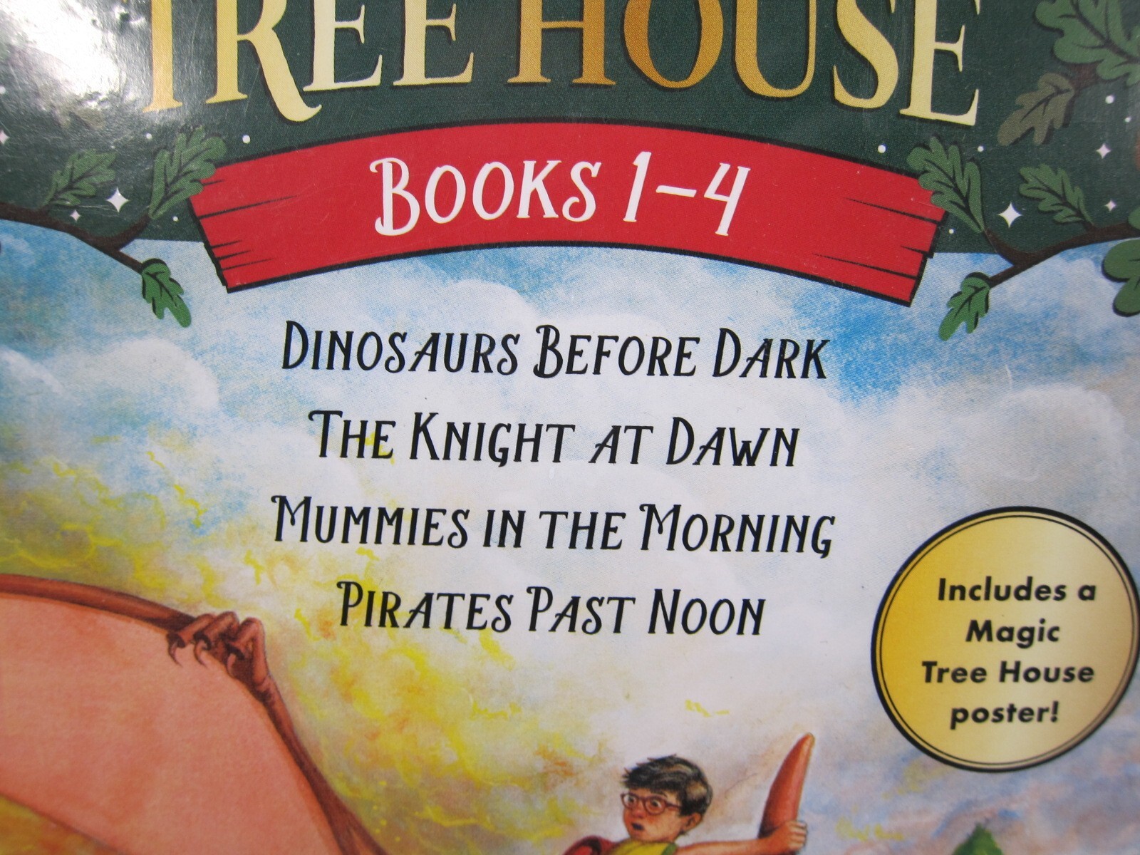 Magic Tree House Box Set Books 1-4 Paperback Mary Pope Osborne – NEW/SEALED
