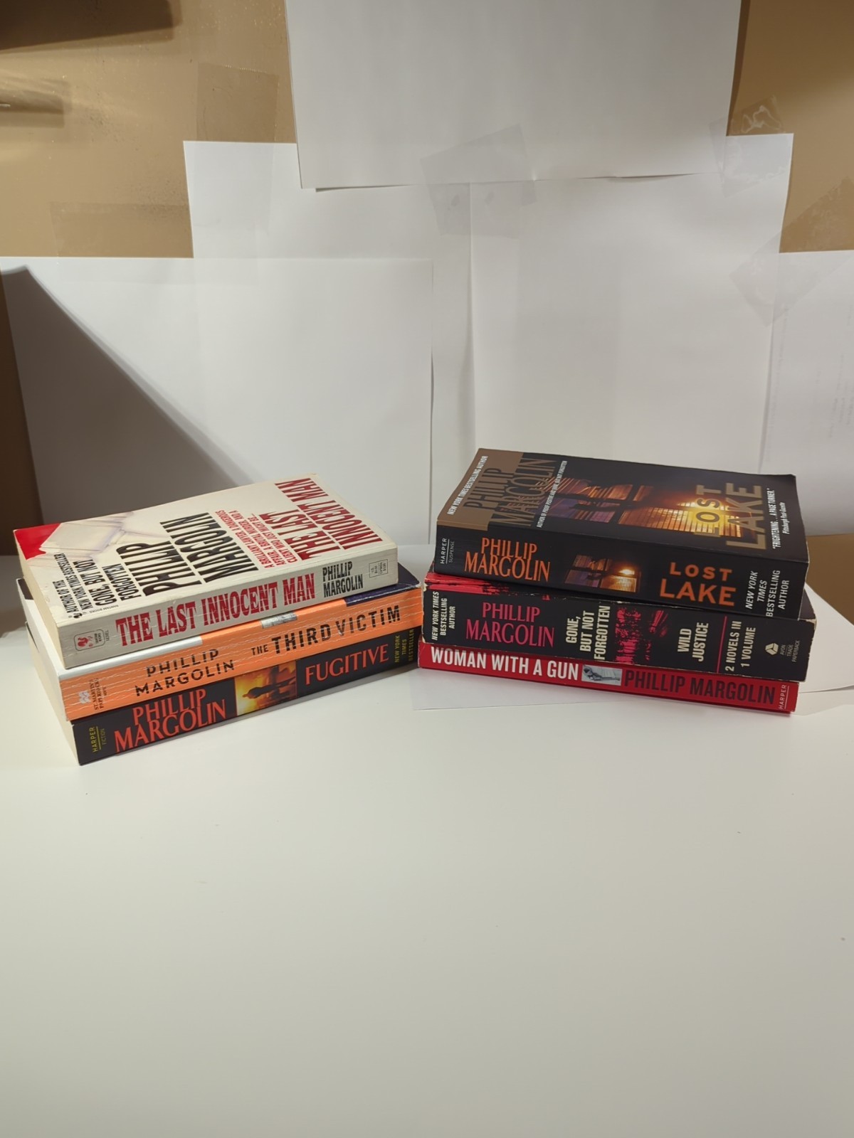 6 Phillip Margolin Lot, Mystery Thriller, Crime Fiction