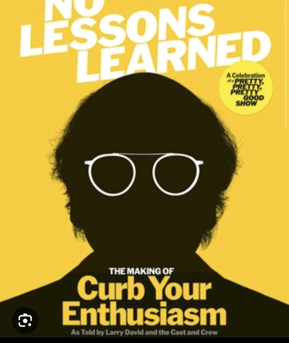 SIGNED BOOK “No Lessons Learned” – Making of Curb your Enthusiasm by Larry David