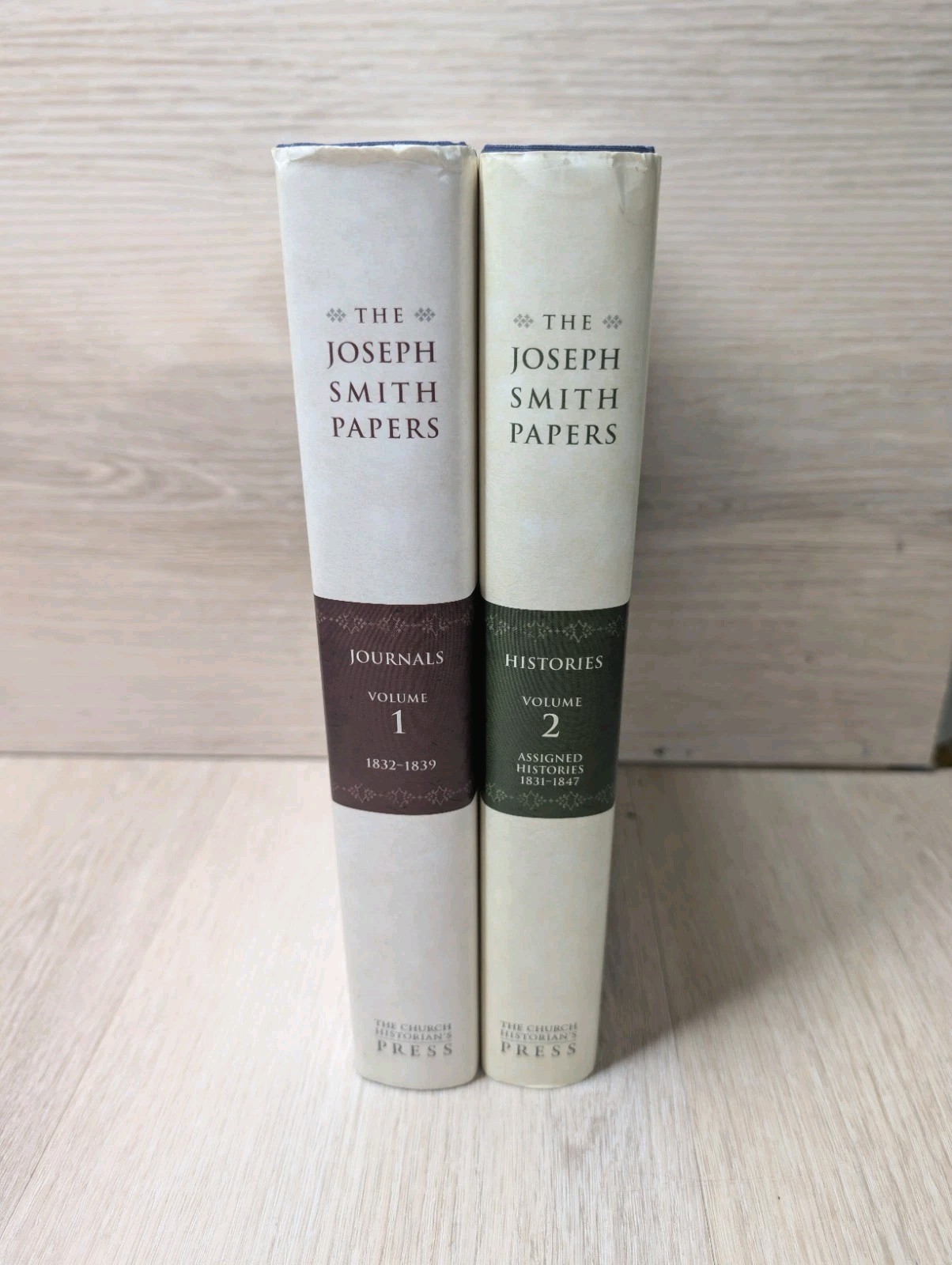 The Joseph Smith Papers HC Set-Journals, Histories Vols 1 & 2 Mormon LDS VG
