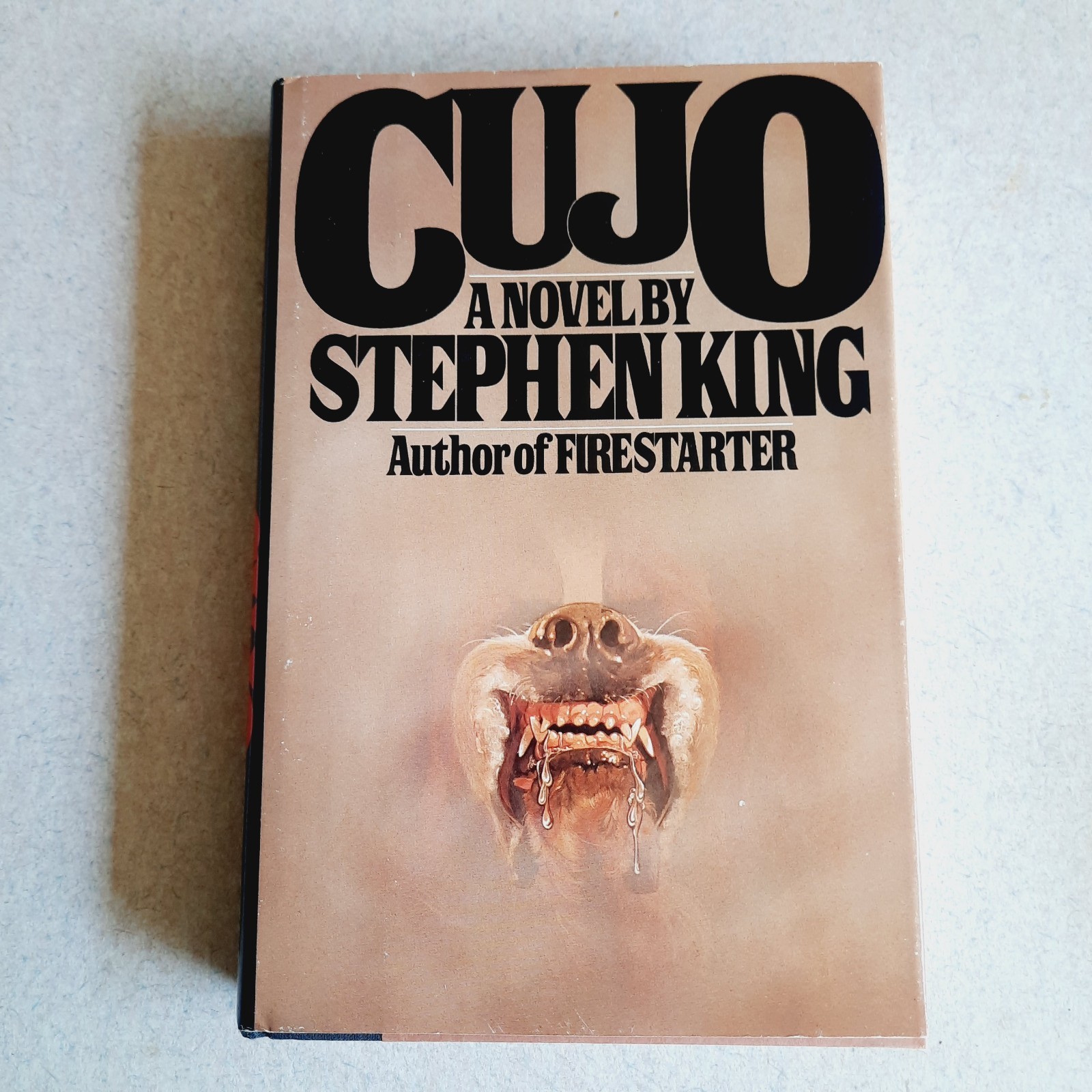 Stephen King CUJO 1981 Viking Press 1st Edition Hardcover Dust Jacket RARE