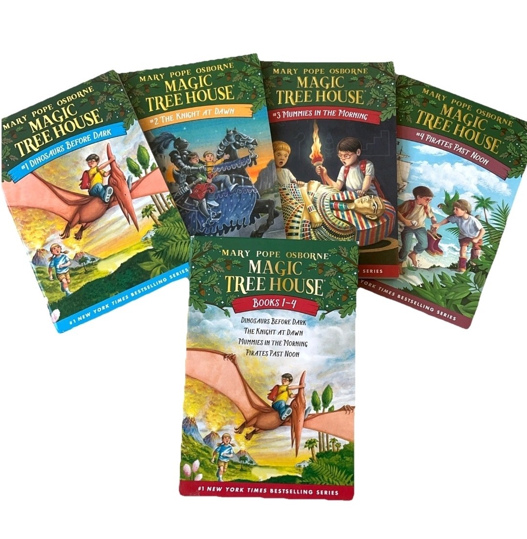 Magic Tree House Books 1-4 Series Set by Mary Pope Osbourne Box Set Gift NEW