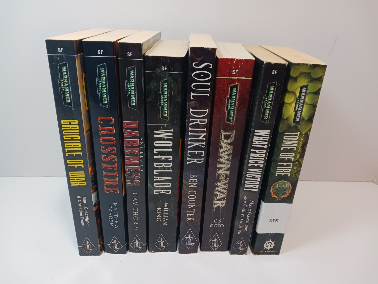 Vintage Warhammer 40K Novel / Anthology Lot of 8 2000-2004 First Prints VGC