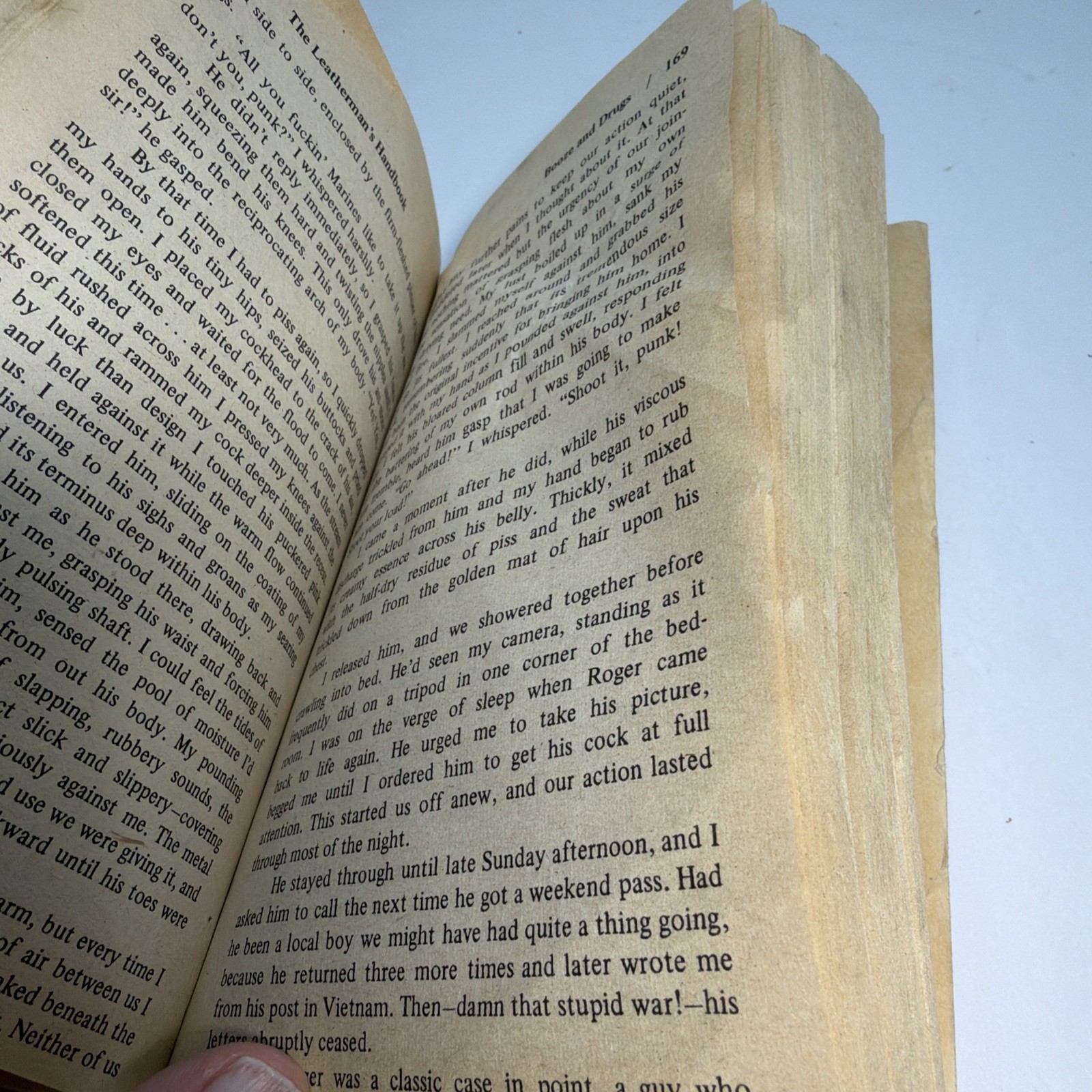 LEATHERMAN’S HANDBOOK – Larry Townsend 3rd Printing 1977 paperback book -Gay Men