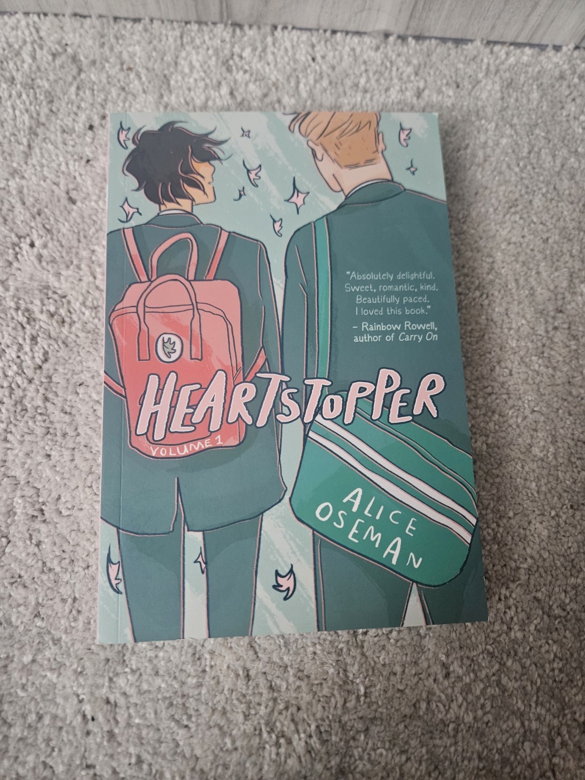Scholastic Heartstopper Volume 1 by Alice Oseman Paperback Graphic Novel 2020