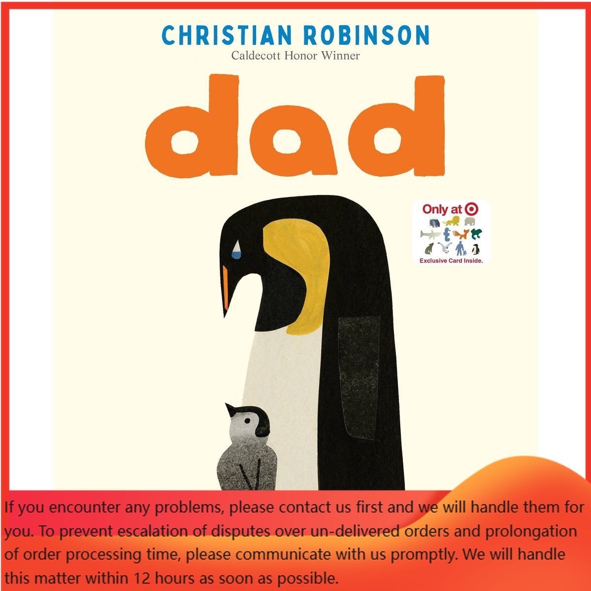 Dad (Target Exclusive Edition) – by Christian Robinson (Hardcover)