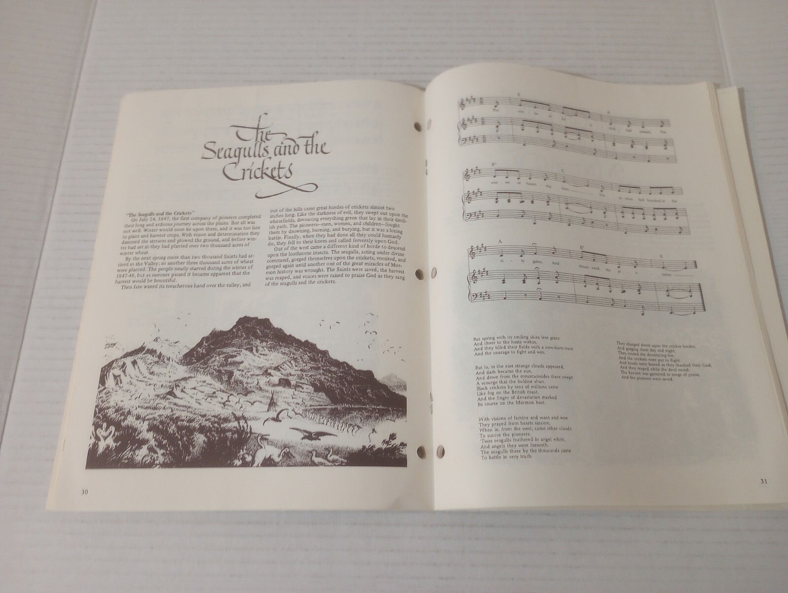 The Mormon Pioneers: Stories and Music Vintage 1970s LDS Utah