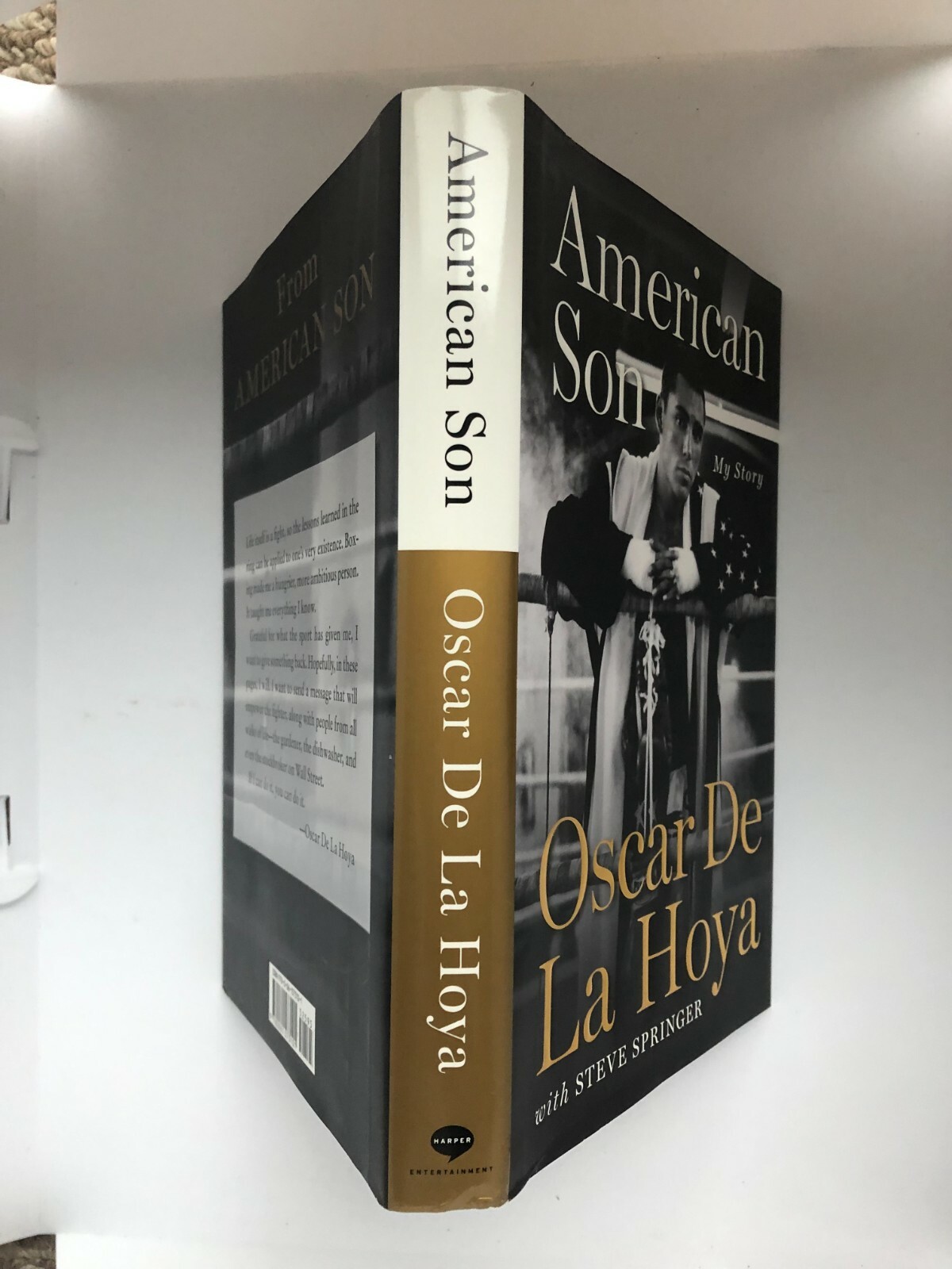 American Son: My Story—NEW 1st Ed. (Signed by Boxing Legend Oscar De La Hoya)