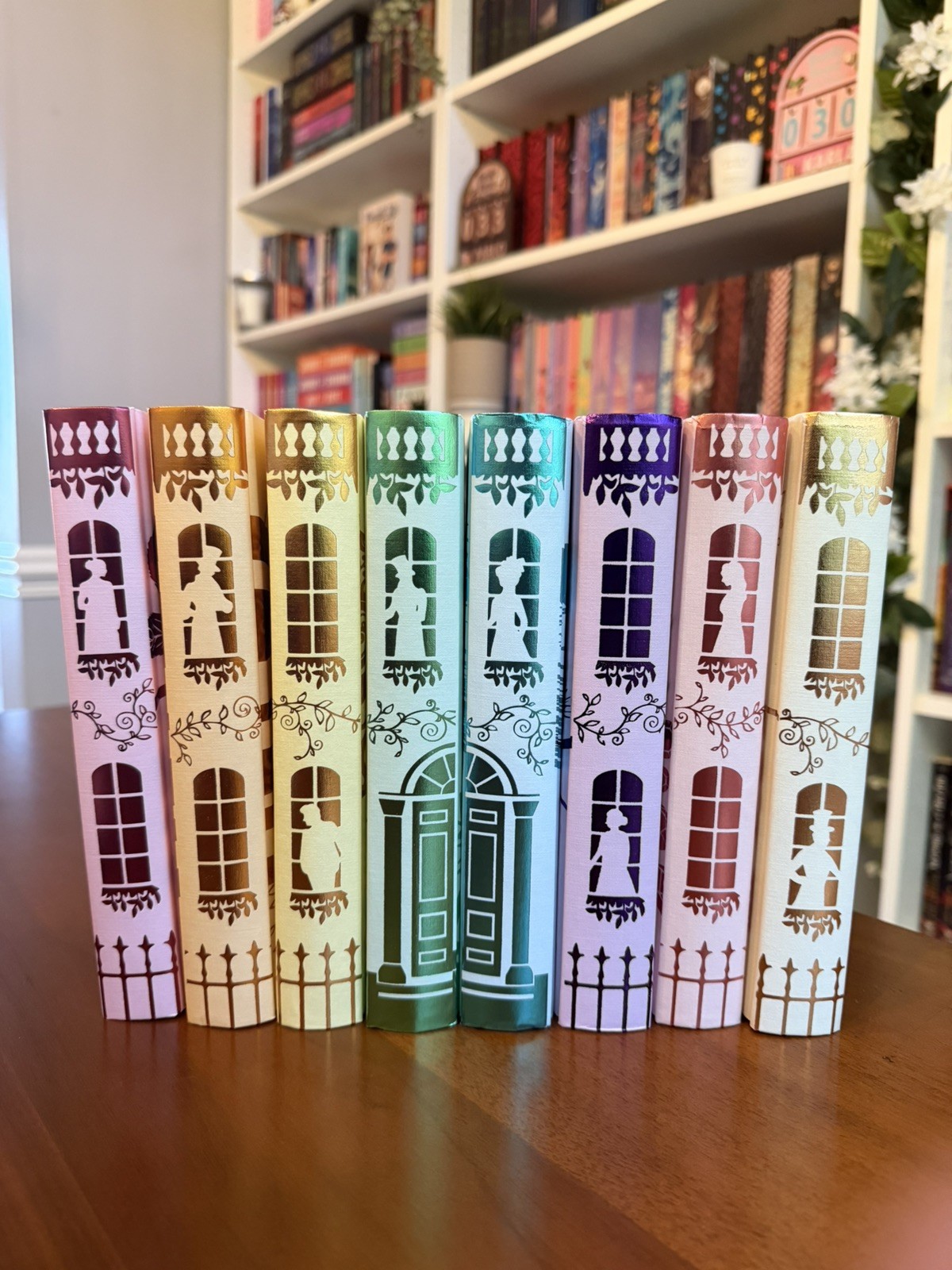 Illumicrate Exclusive Bridgerton Series Hardcover Set-Unsigned reprint
