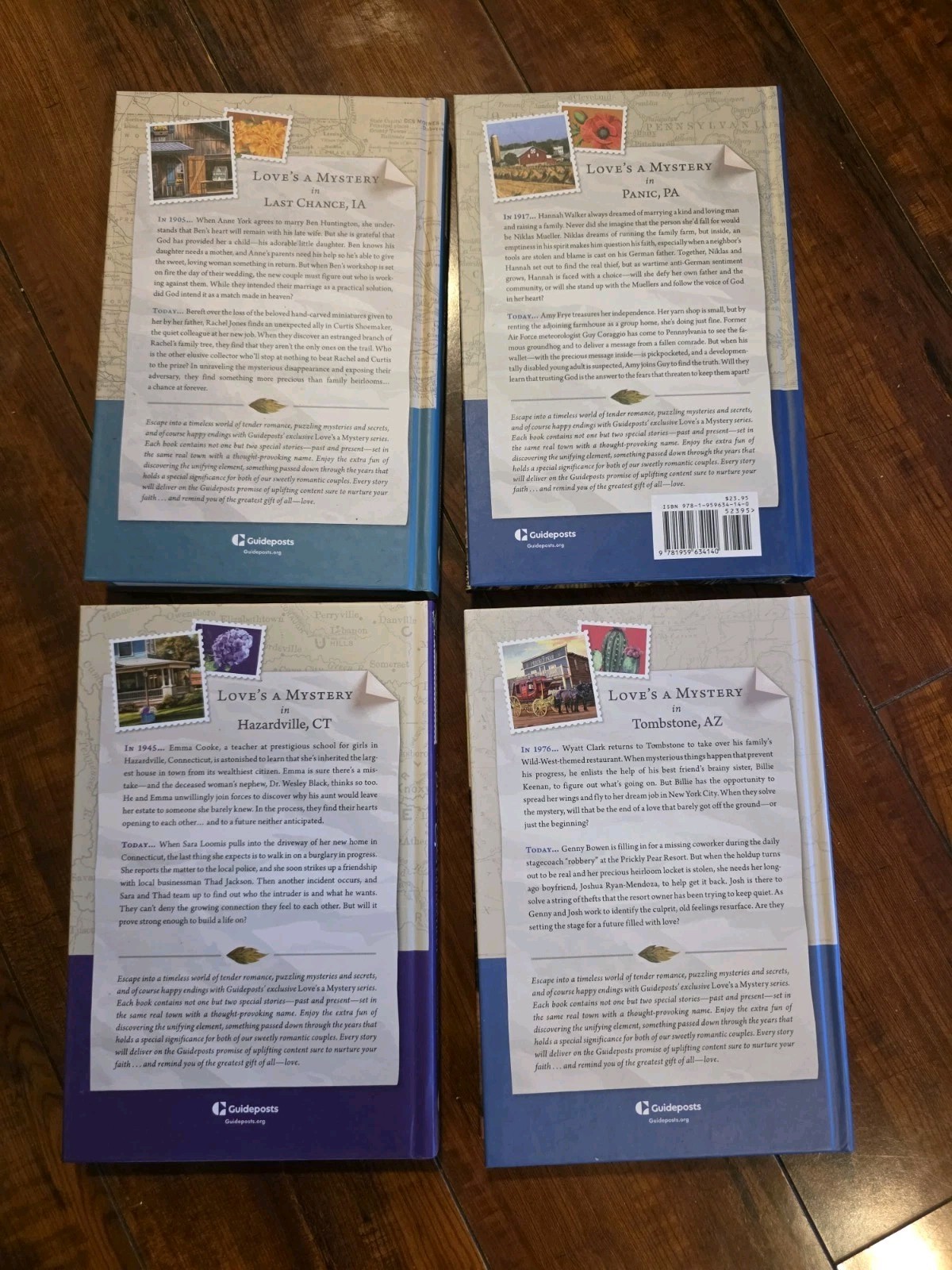 Guideposts Love’s A Mystery Hardcover Lot of 15