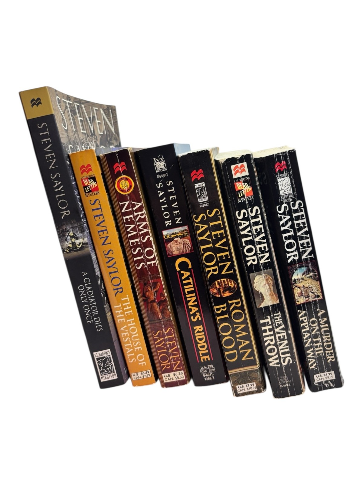Mystery Of Ancient Rome Gordianus The Finder- 7 Book Lot