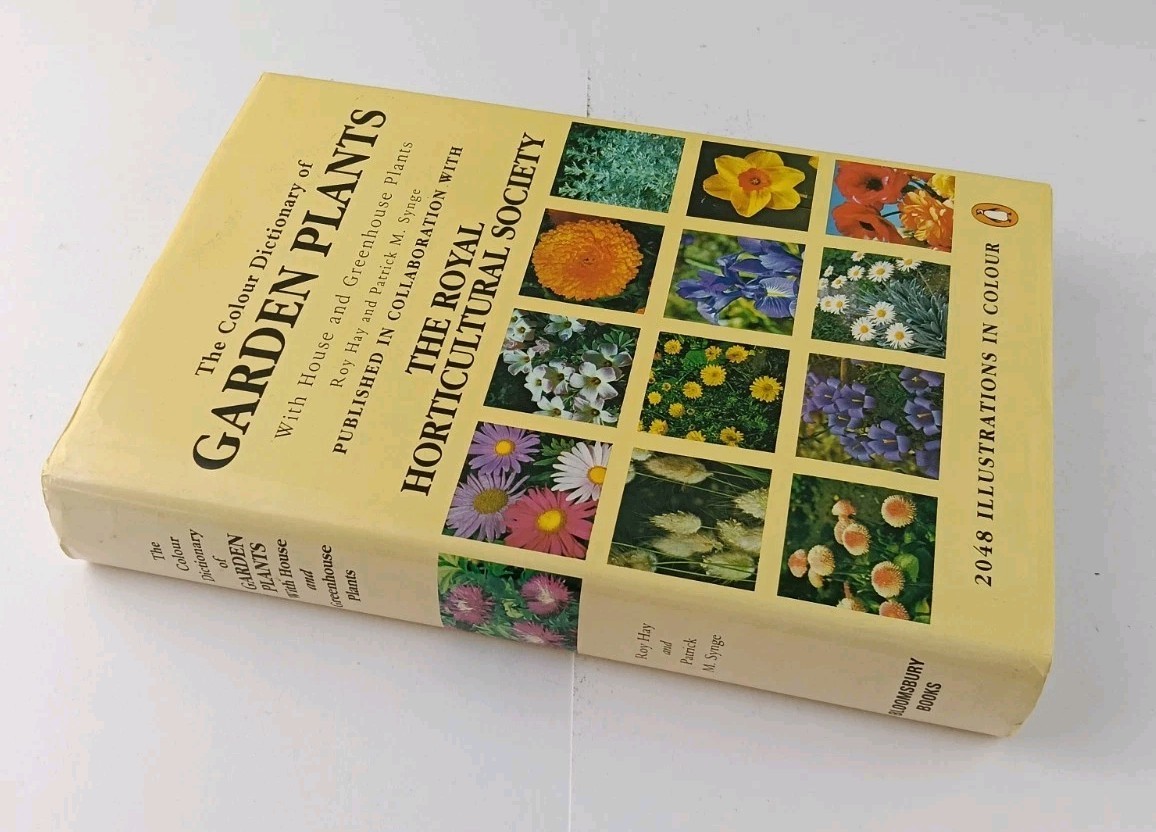 The Colour Dictionary of Garden Plants (Hardcover 1991) Royal Horticultural Soc.