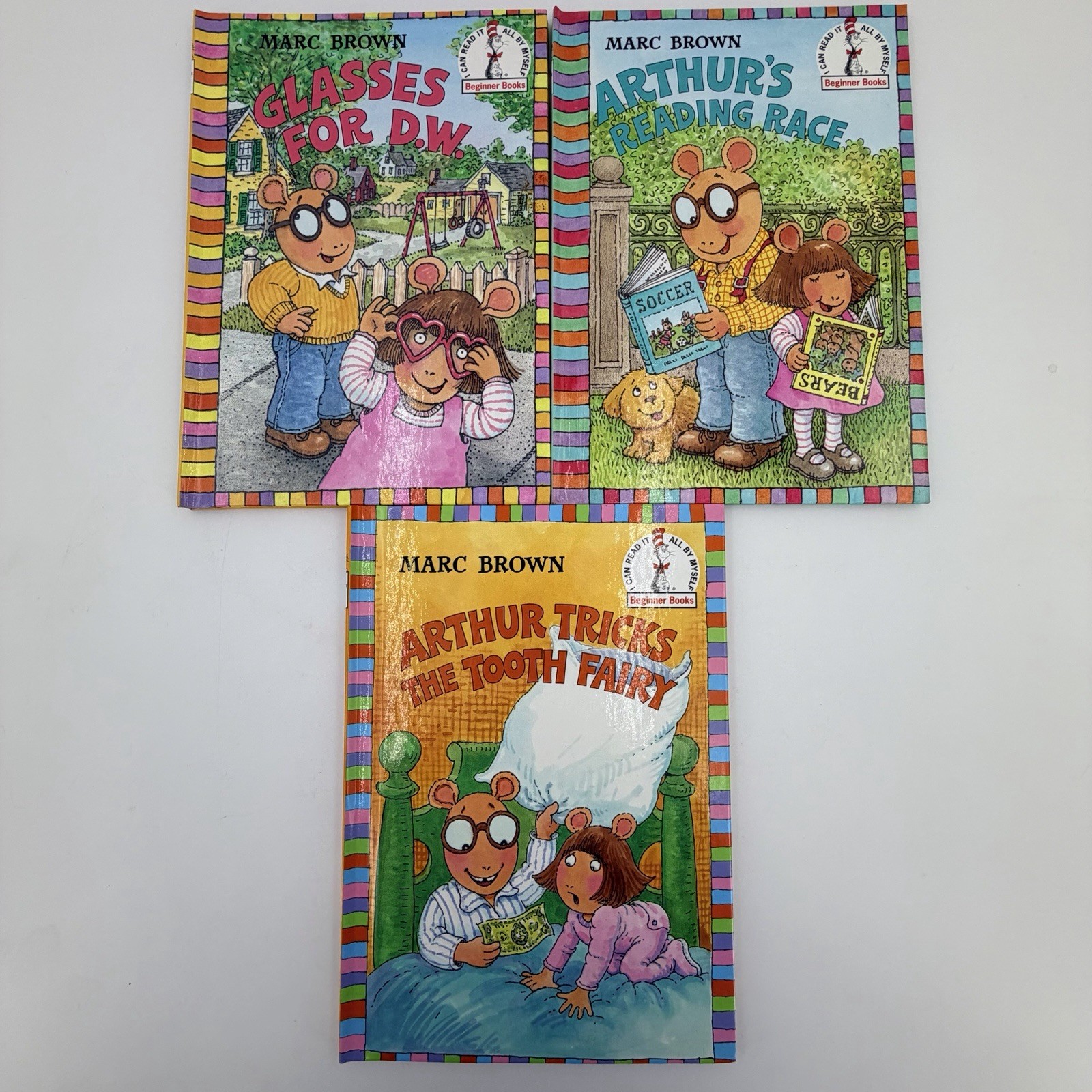 Dr. Seuss Beginners Books Arthur Lot Of 3. Rare 1st Edition For Two Books. New