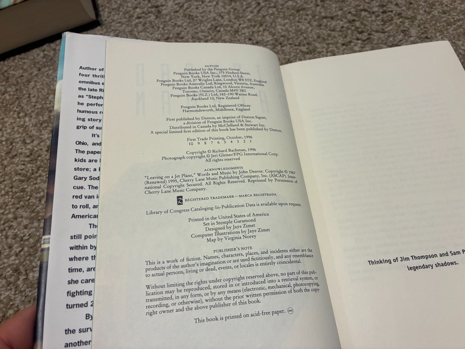 The Regulators & Desperation – Bachman / Stephen King – RARE HC First Printings!