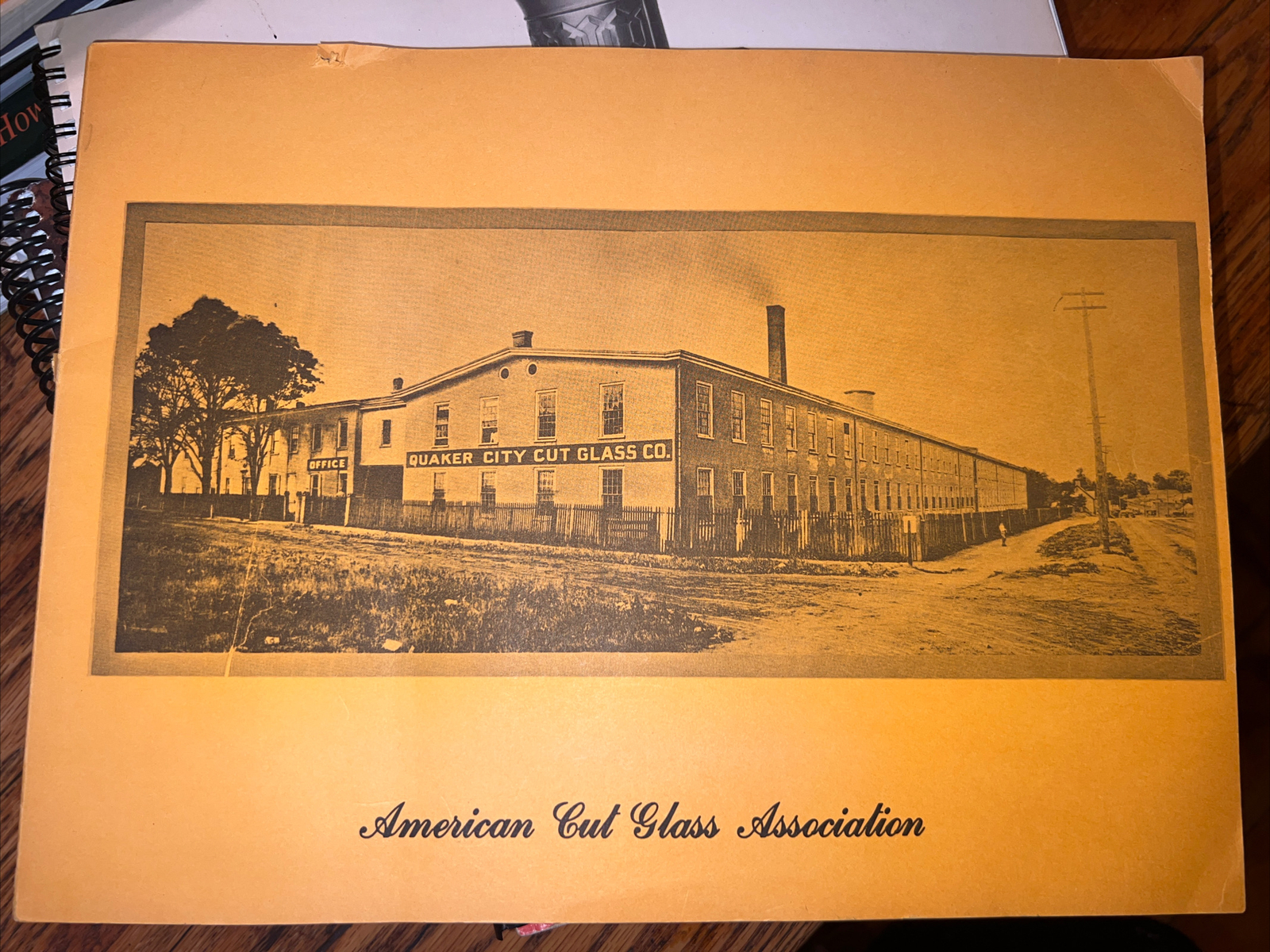 American Cut Glass Association Quaker City Reference Booklet Book