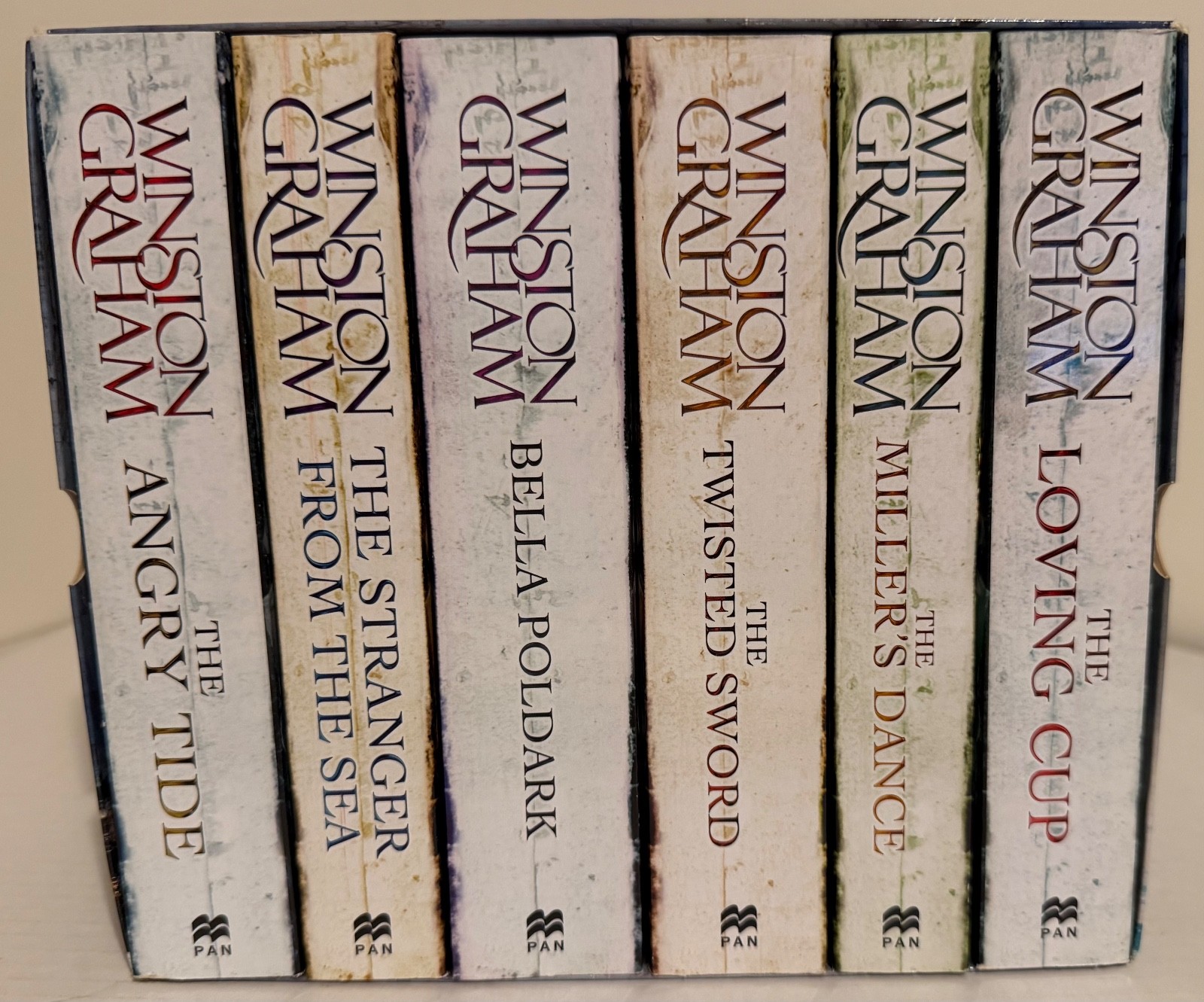 POLDARK by Winston Graham Series Books 7-12 Gift Box Set – New Condition