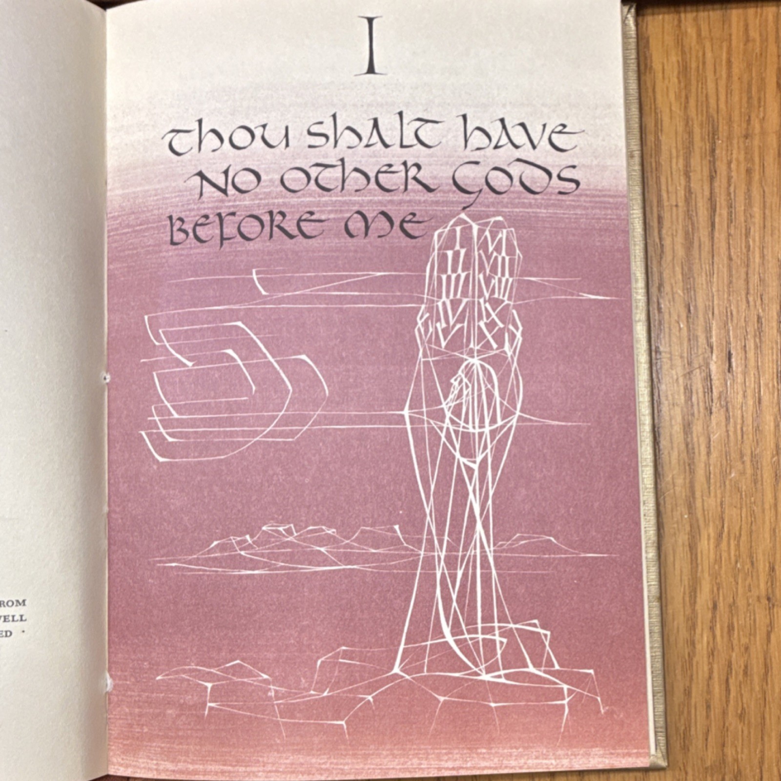 Ten Commandments An Interpretation Charles L Allen HC 1965 Revell Vintage