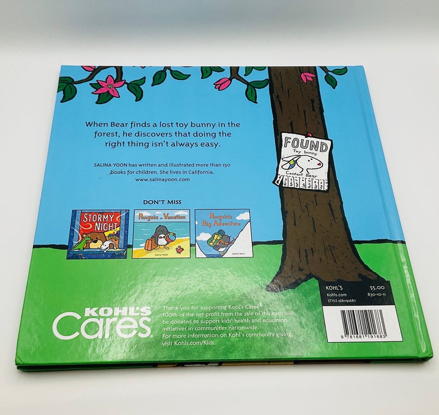 Found Salina Yoon 2018 Children’s Picture Book Bloomsbury