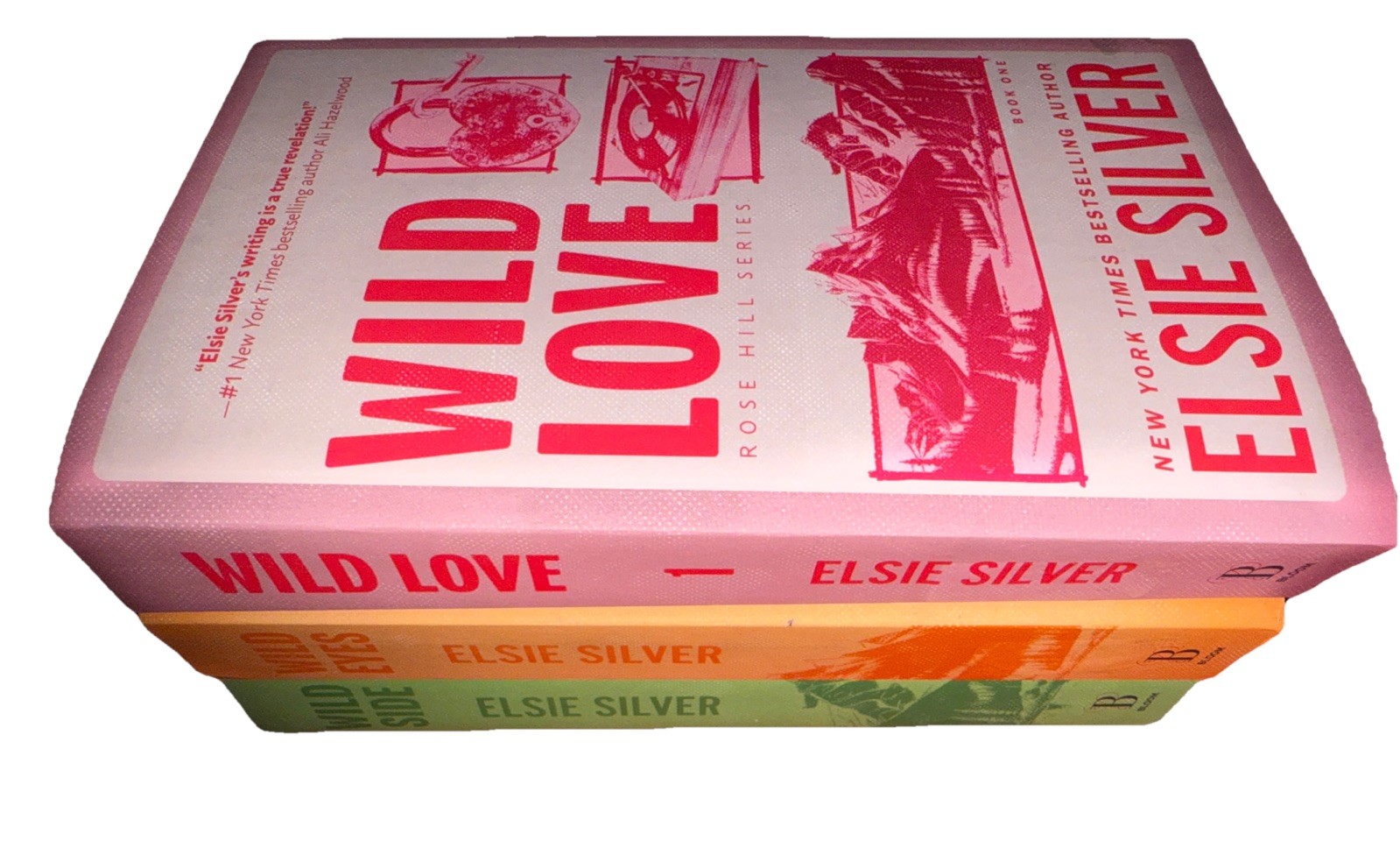 Lot of 3 Elsie Silver Paperback Books Wild Series 1-3