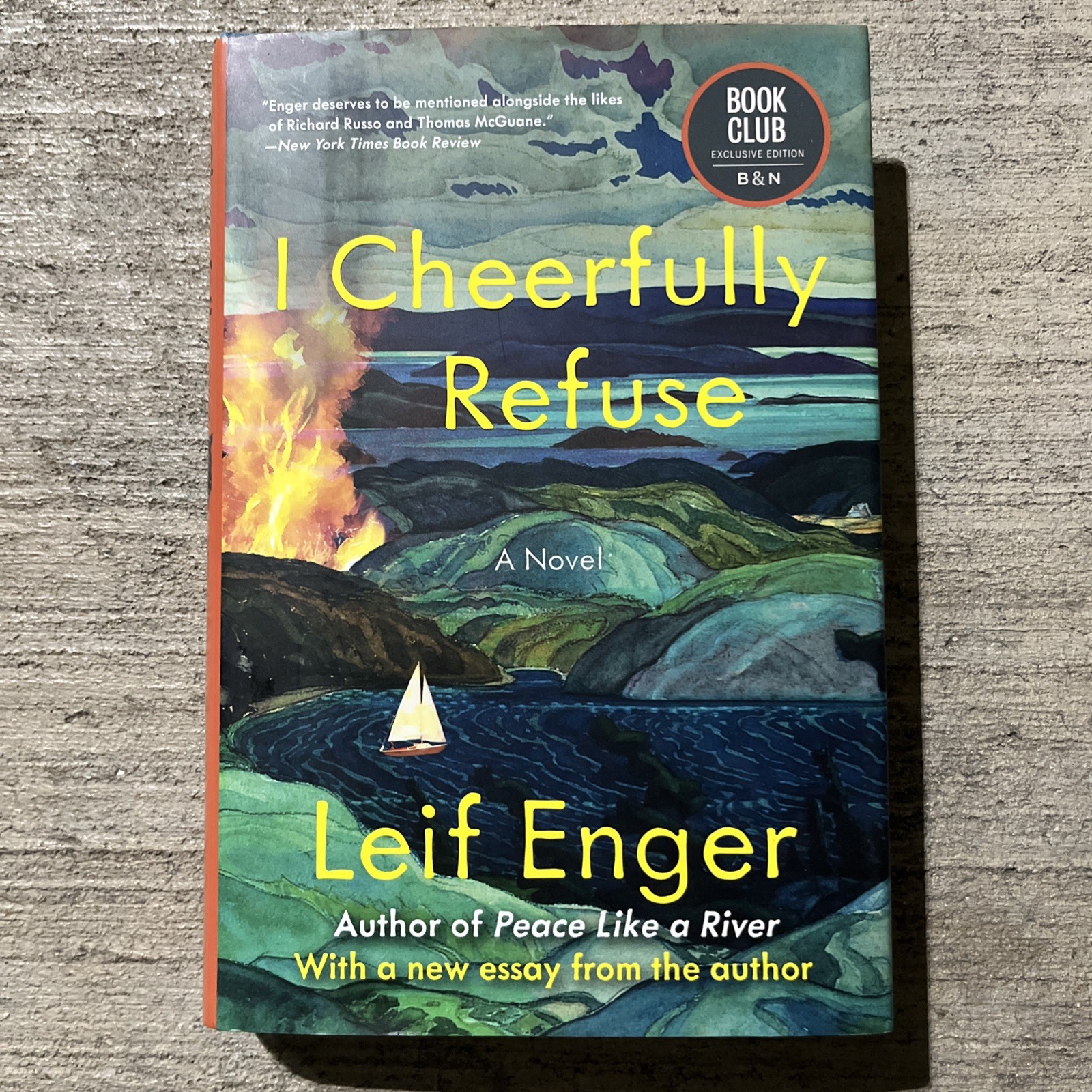 I Cheerfully Refuse by Leif Enger (2025, Grove Press)
