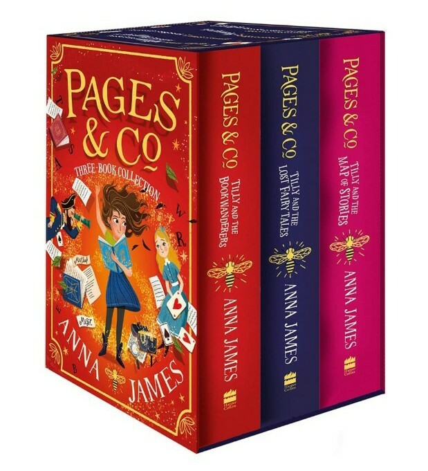 Pages & Co. Series Three-Book Collection Box Set (books 1-3), Brand New
