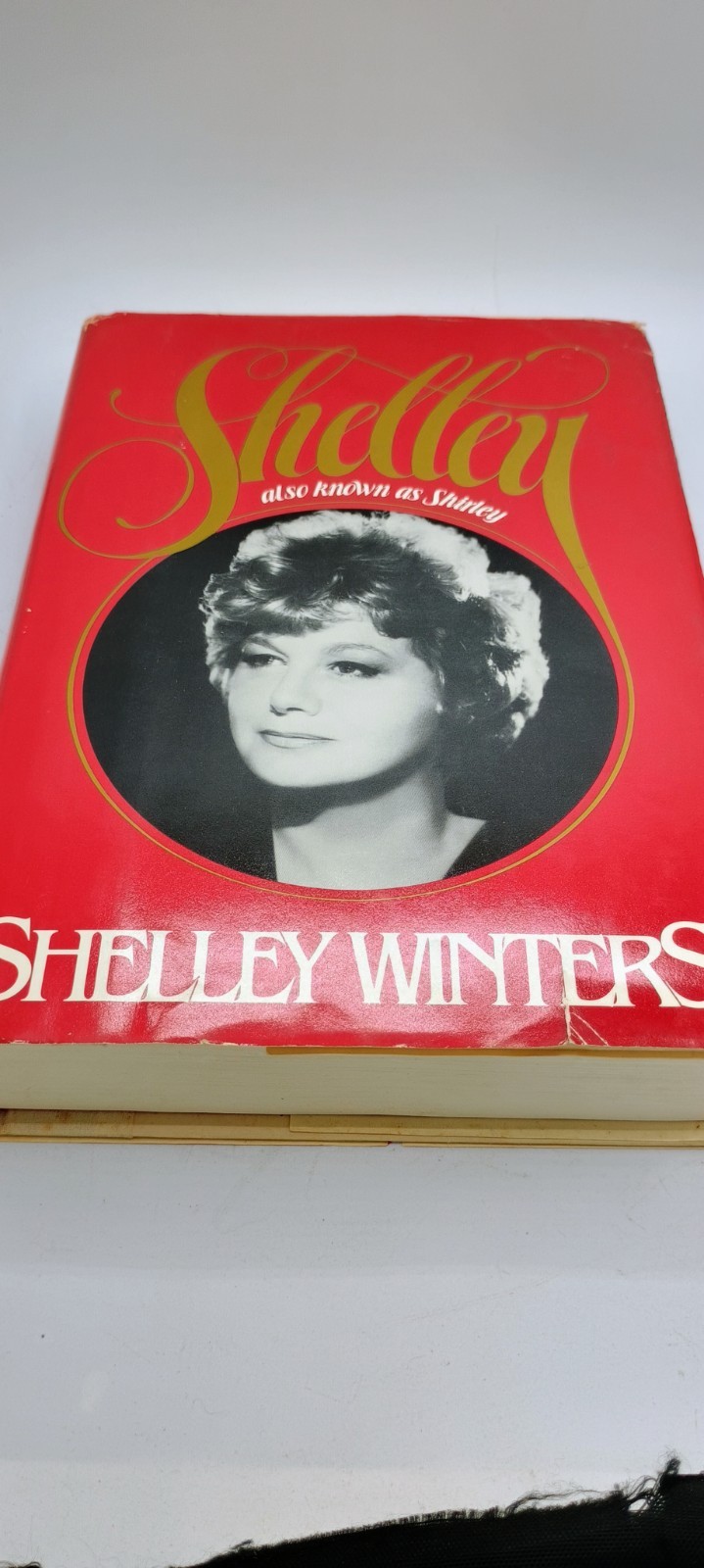 Vintage Book Shelley: Also known as Shirley – Shelley Winters 1980 Hardback BB6