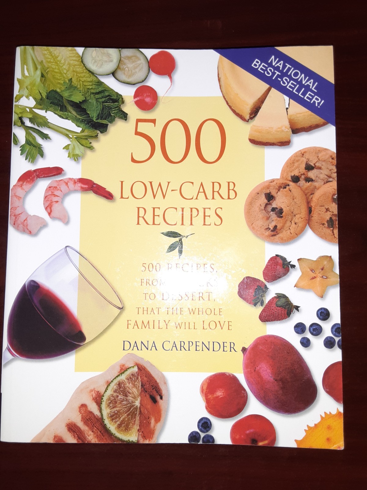 500 Low-Carb Recipes Cookbook by Dana Carpender