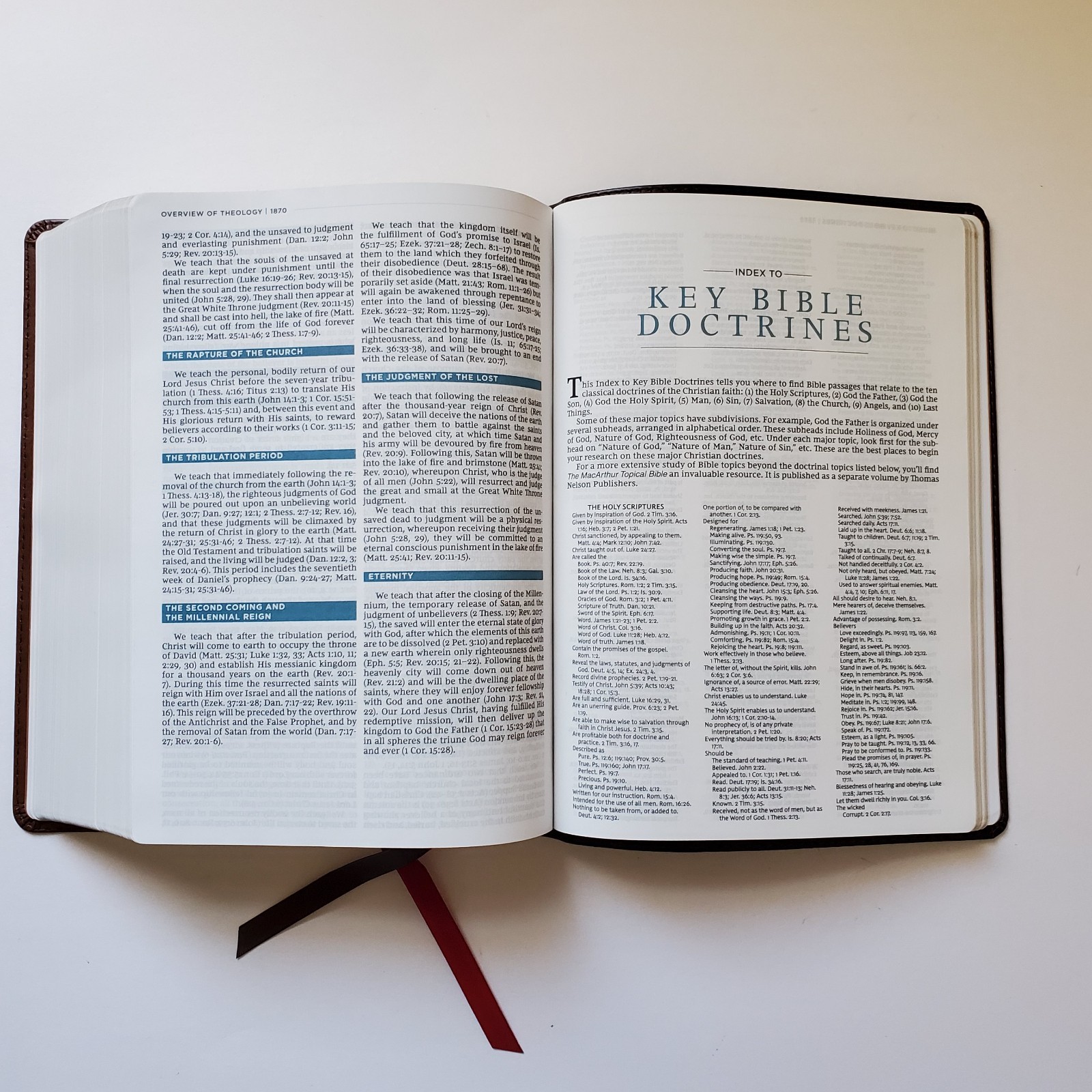 The MacArthur Study Bible NKJV 2nd Edition Leathersoft Unused *Ministry Stamp*