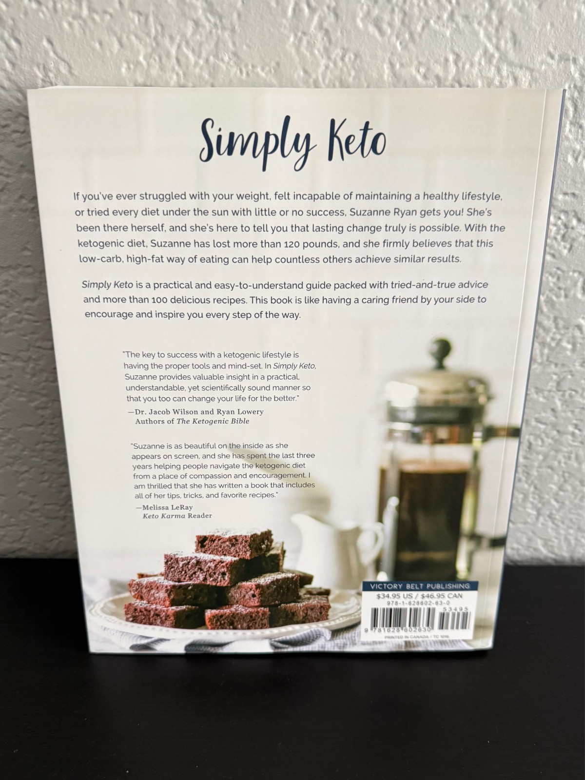 Simply Keto A Practical Approach to Health & Weight Loss NEW ISBN 9781628602630