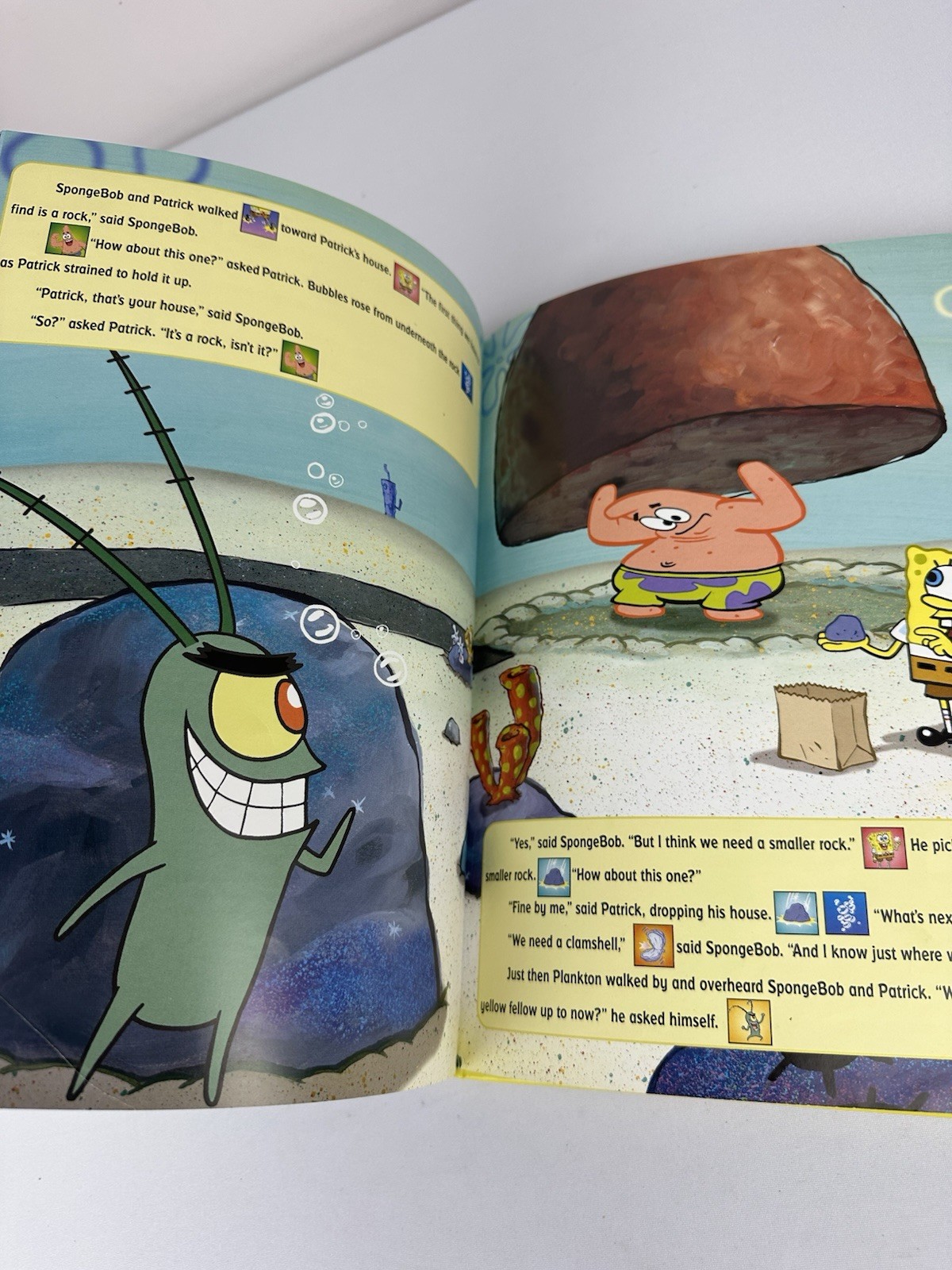 Rare Vintage SpongeBob SquarePants Play A Sound Book Find It! WORKS
