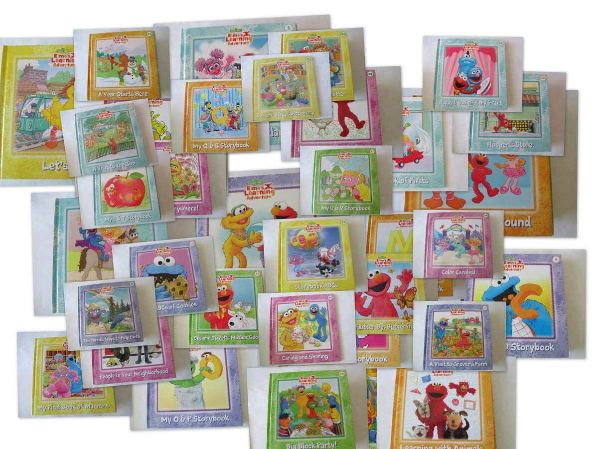 Elmo’s Learning Adventure Sesame Street your choice $3.99 plus flat Shipping