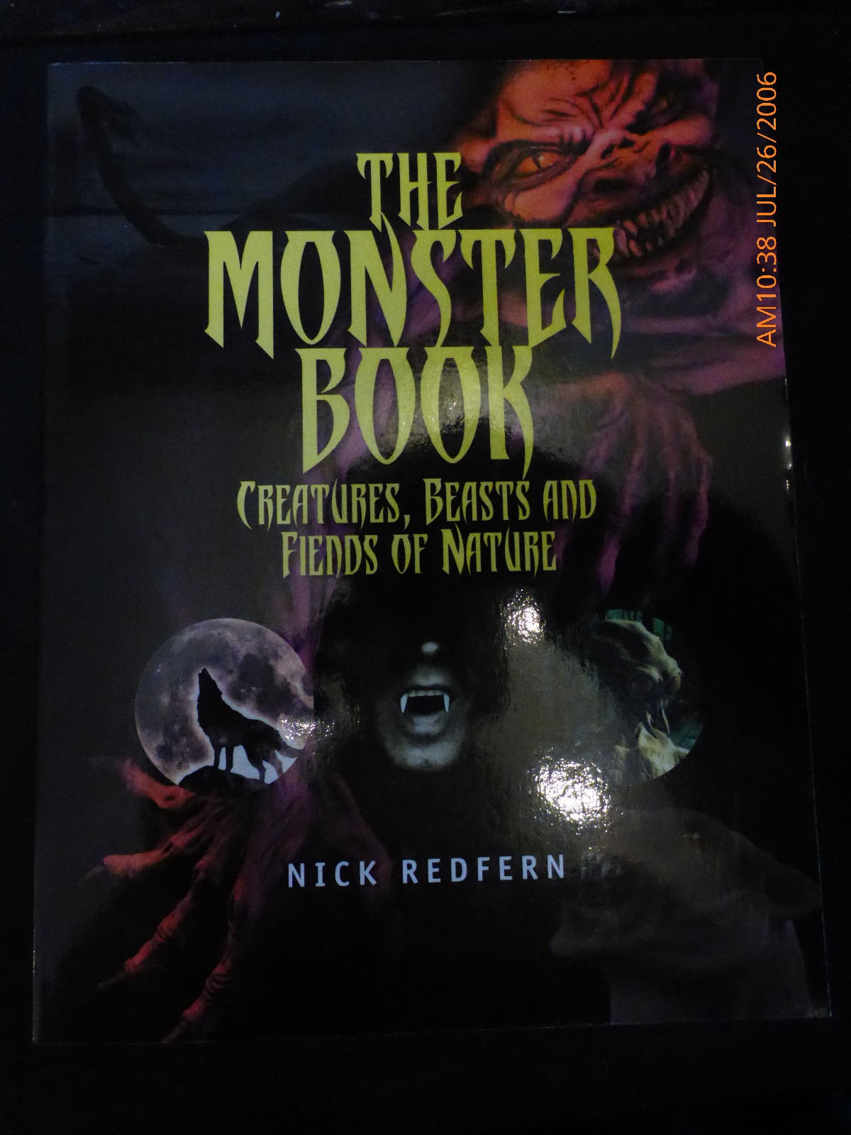 The Monster Book: Creatures, Beasts and Fiends of Nature, Redfern, Nick, 9781578
