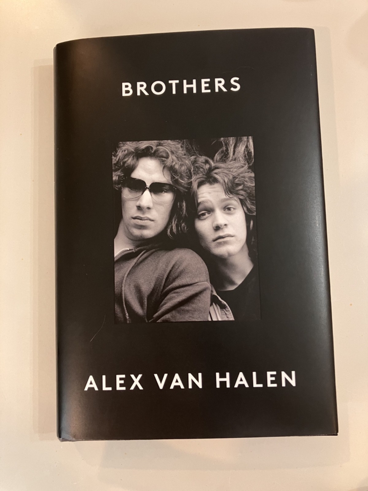 Brothers by Alex Van Halen Hardcover Book 2024 Memoir Eddie Van Halen Rock Music