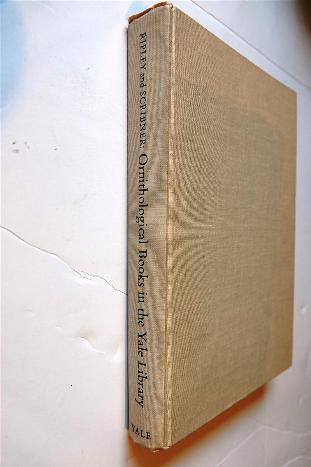 Ornithological Books In The Yale Library by Ripley. 1961 HC 1st Edition, (birds)