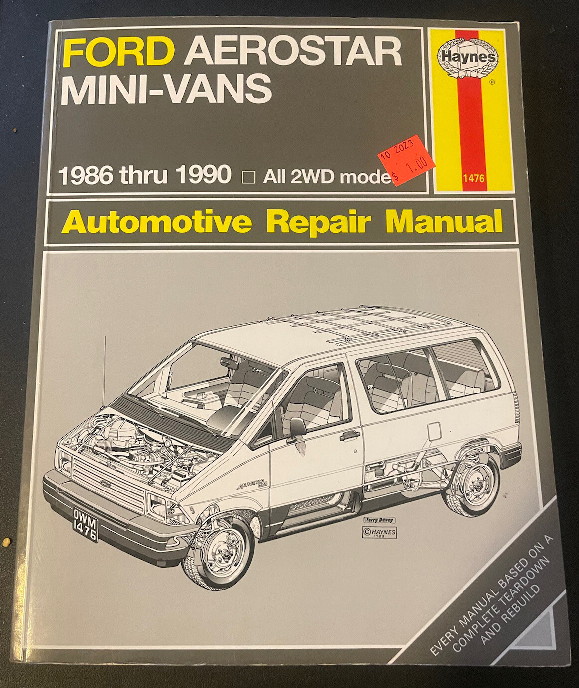 Haynes Automotive Repair Manual Ser.: Haynes Ford Aerostar Mini-Vans Owners…