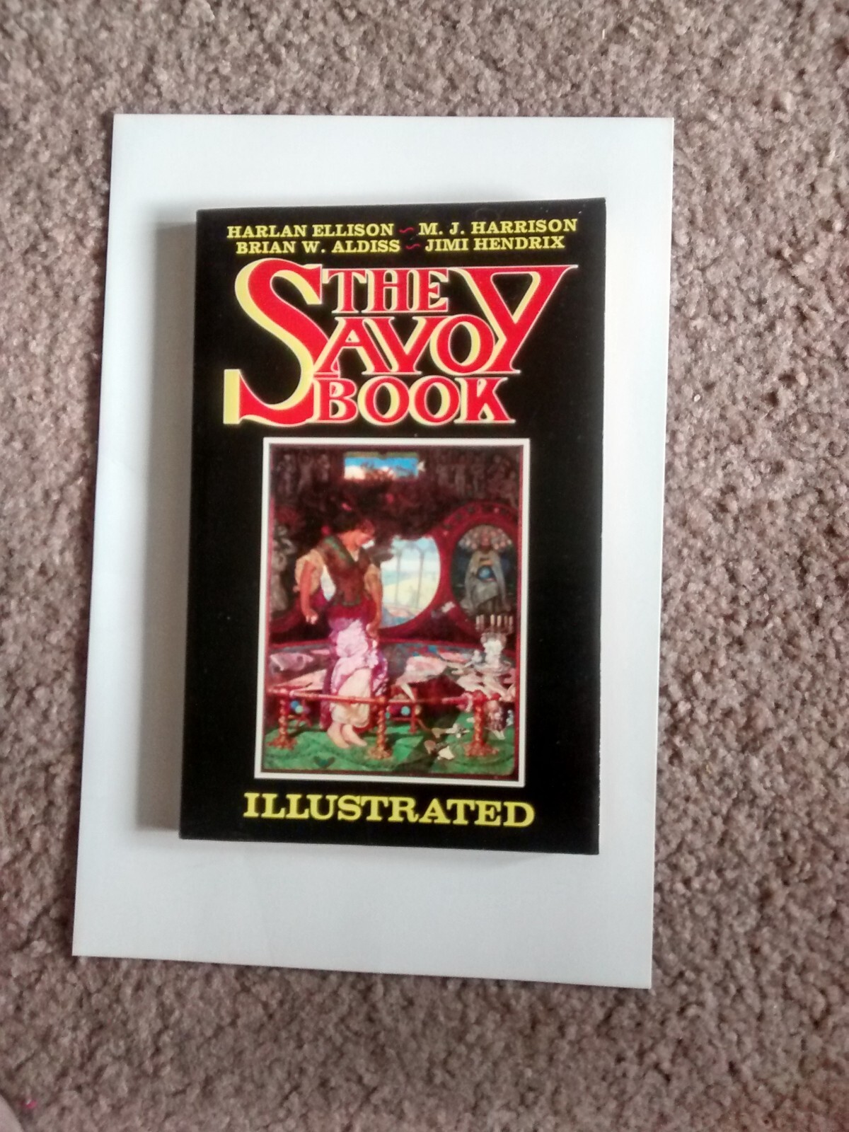 The SAVOY BOOK- Harlan Ellison*M. J. Harrison*Brian W. Aldiss*Lester Bangs*RARE!