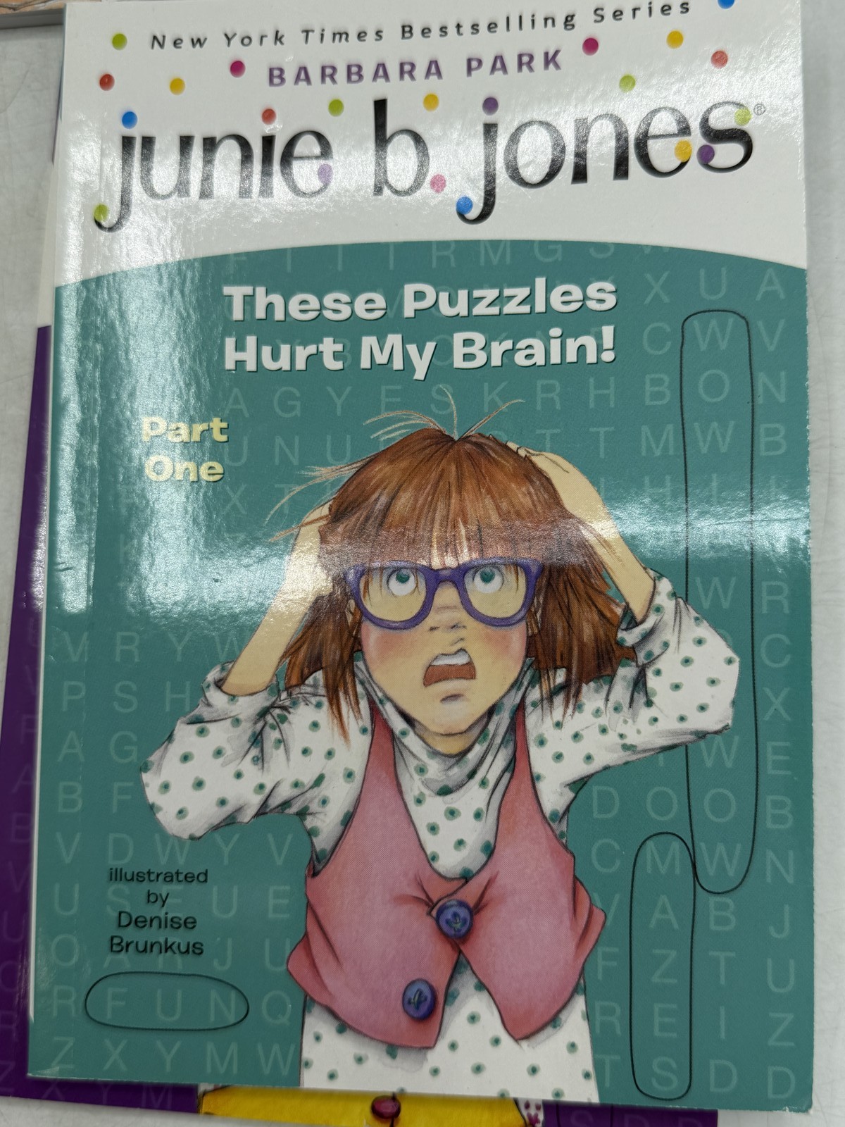 Junie B. Jones Collection 1 Box Set 12 Books + Puzzle Books Barbara Park